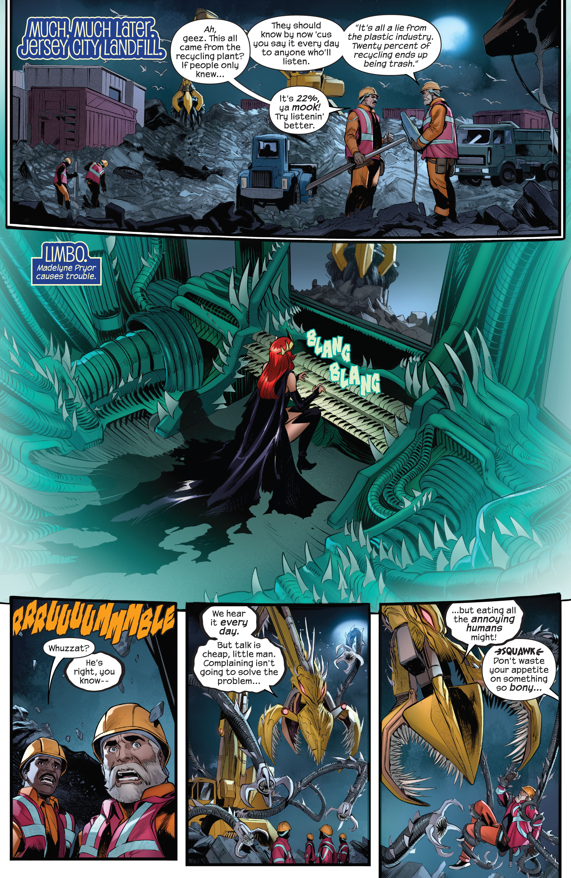 Read online Dark Web: Ms. Marvel comic -  Issue #1 - 5
