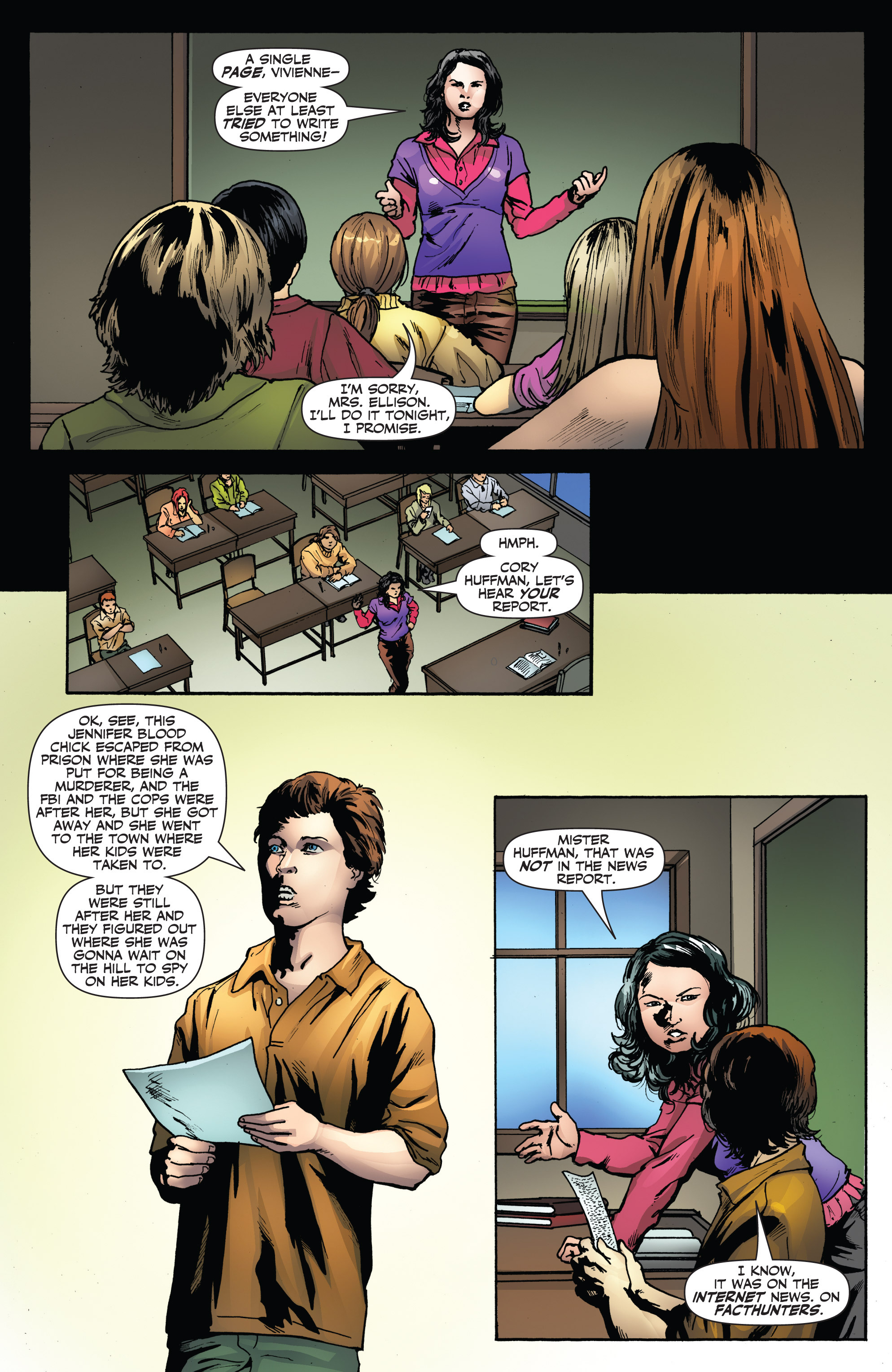 Read online Jennifer Blood comic -  Issue #32 - 12