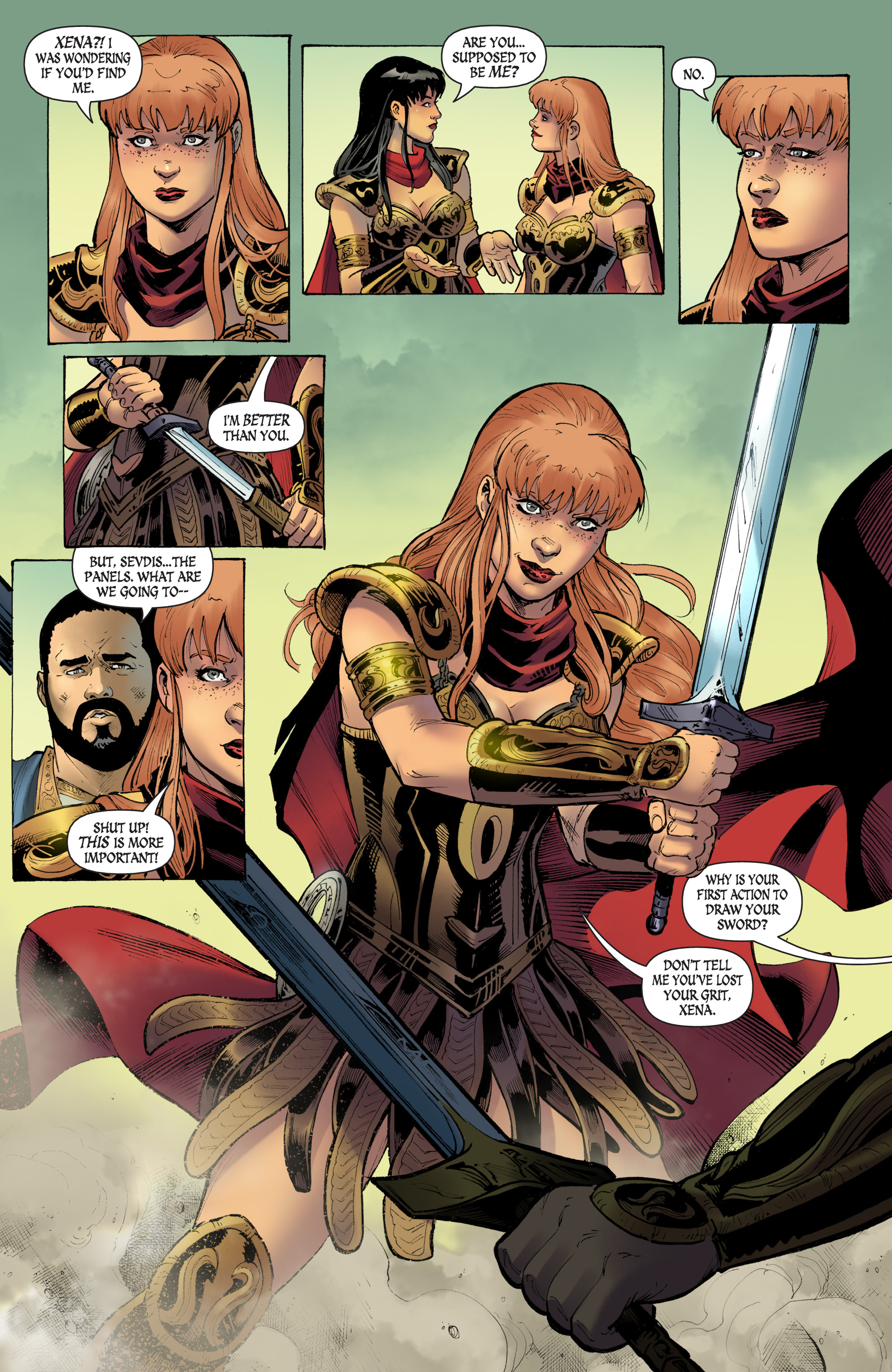 Read online Xena: Warrior Princess (2018) comic -  Issue # _TPB 2 - 100