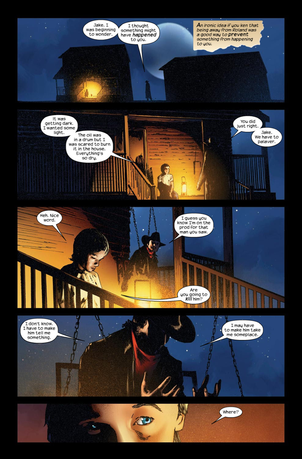 Read online Dark Tower: The Gunslinger - The Way Station comic -  Issue #3 - 10