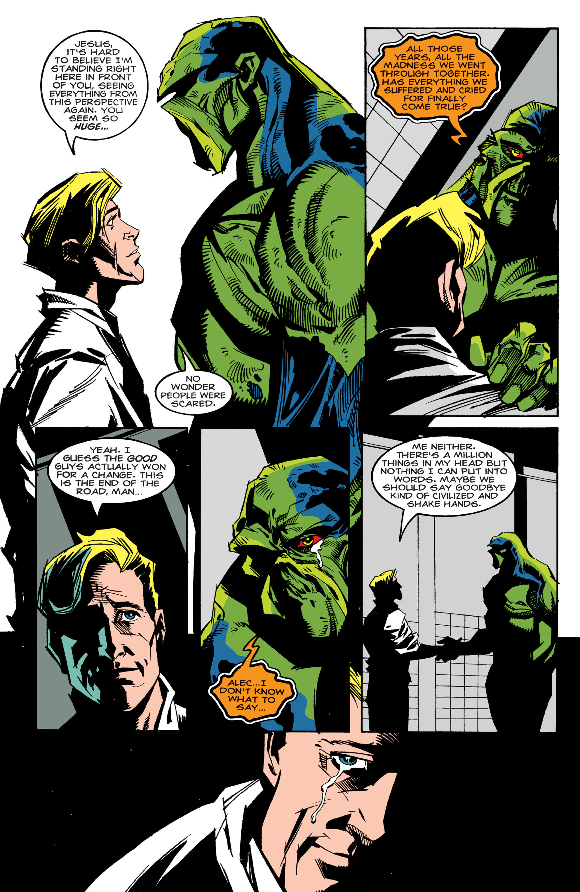 Read online Swamp Thing (1982) comic -  Issue # _TPB - Trial by Fire - 259