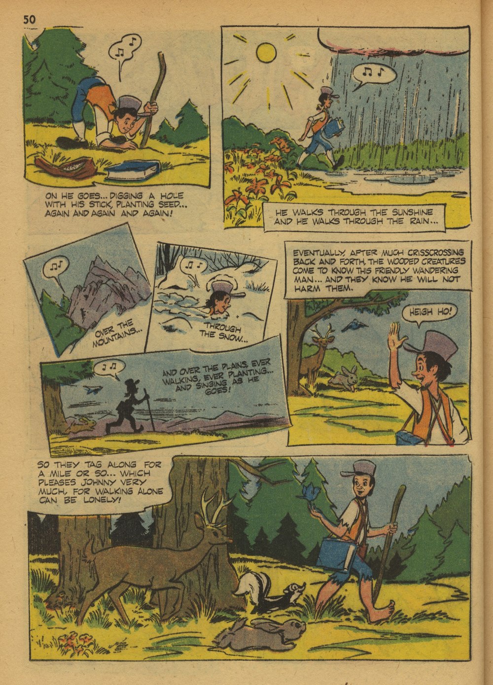 Read online Walt Disney's Silly Symphonies comic -  Issue #6 - 52