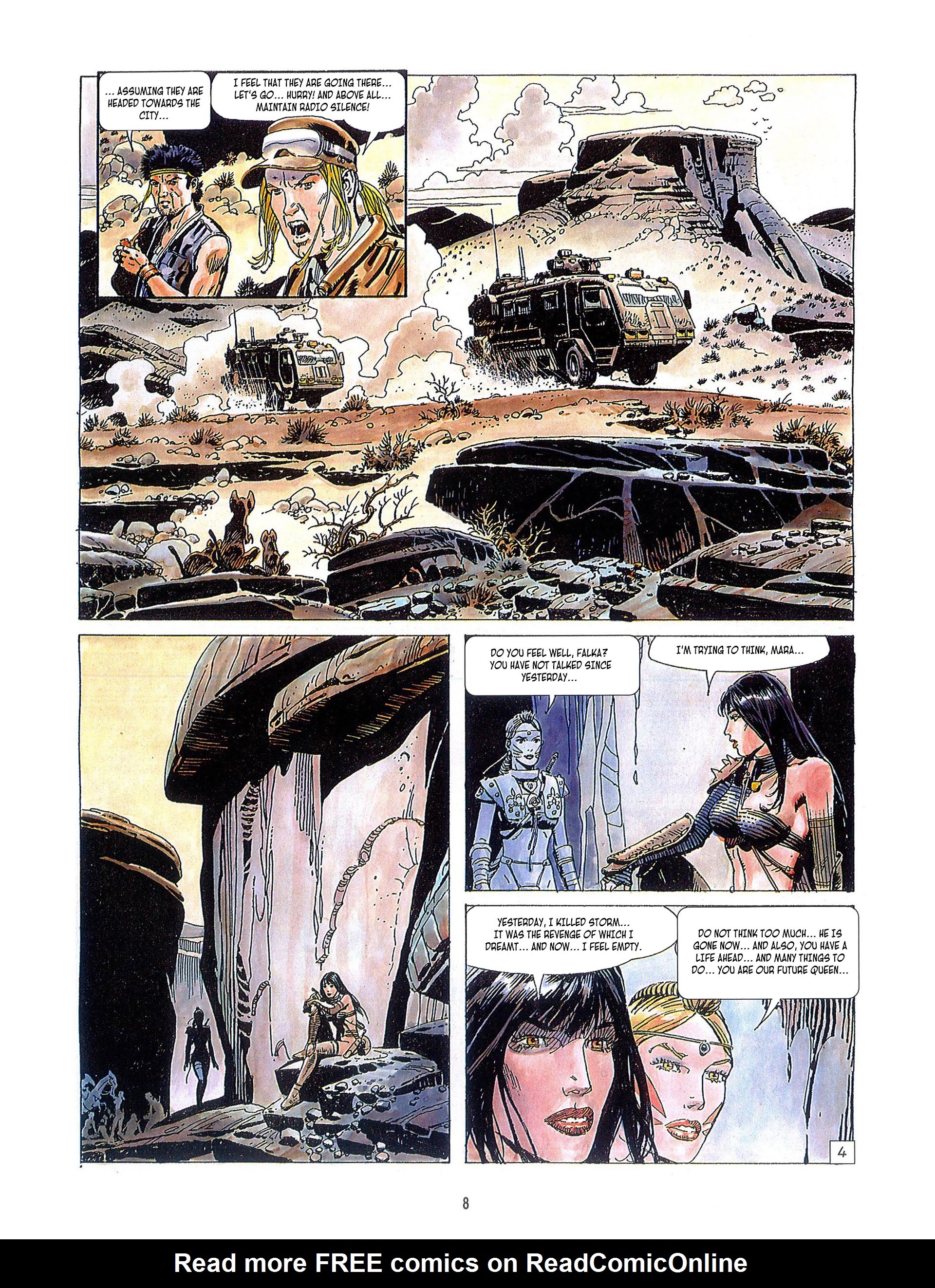 Read online Falka comic -  Issue #5 - 6