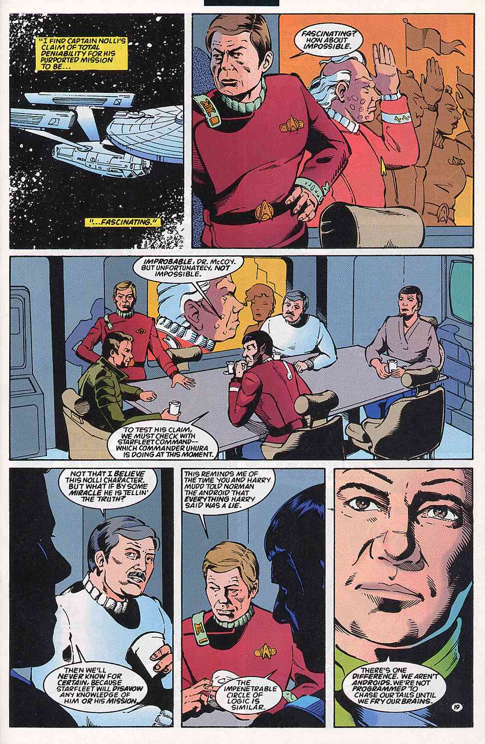 Read online Star Trek (1989) comic -  Issue #71 - 20