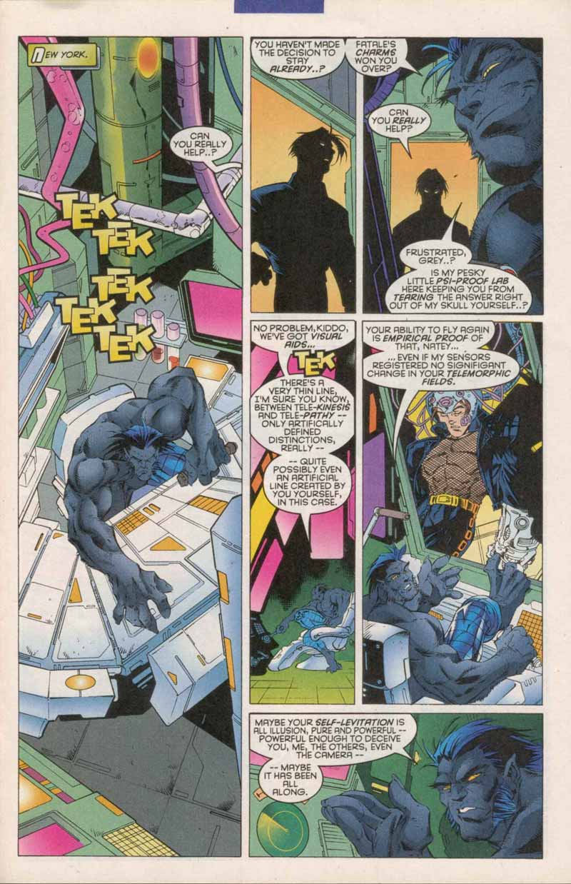 Read online X-Man comic -  Issue #28 - 18