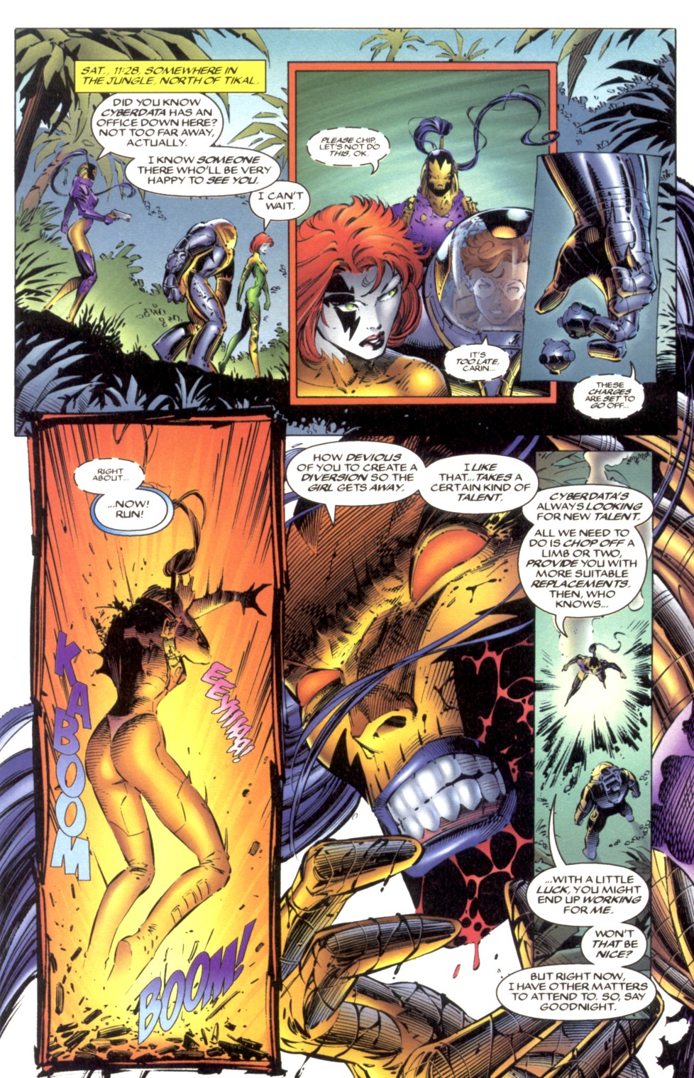 Read online Cyberforce (1993) comic -  Issue #7 - 12