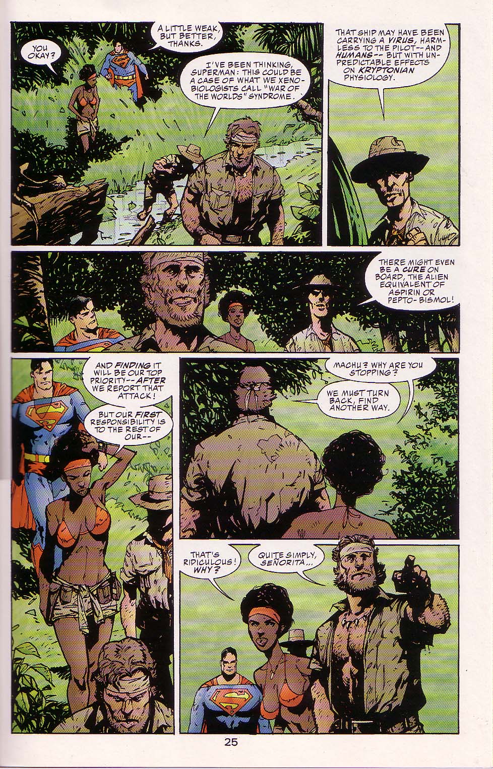 Read online Superman vs. Predator comic -  Issue #1 - 27