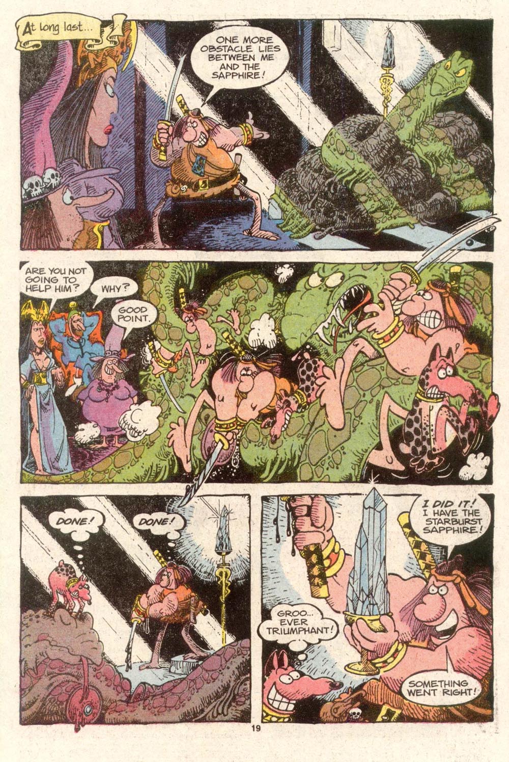 Read online Sergio Aragonés Groo the Wanderer comic -  Issue #47 - 19