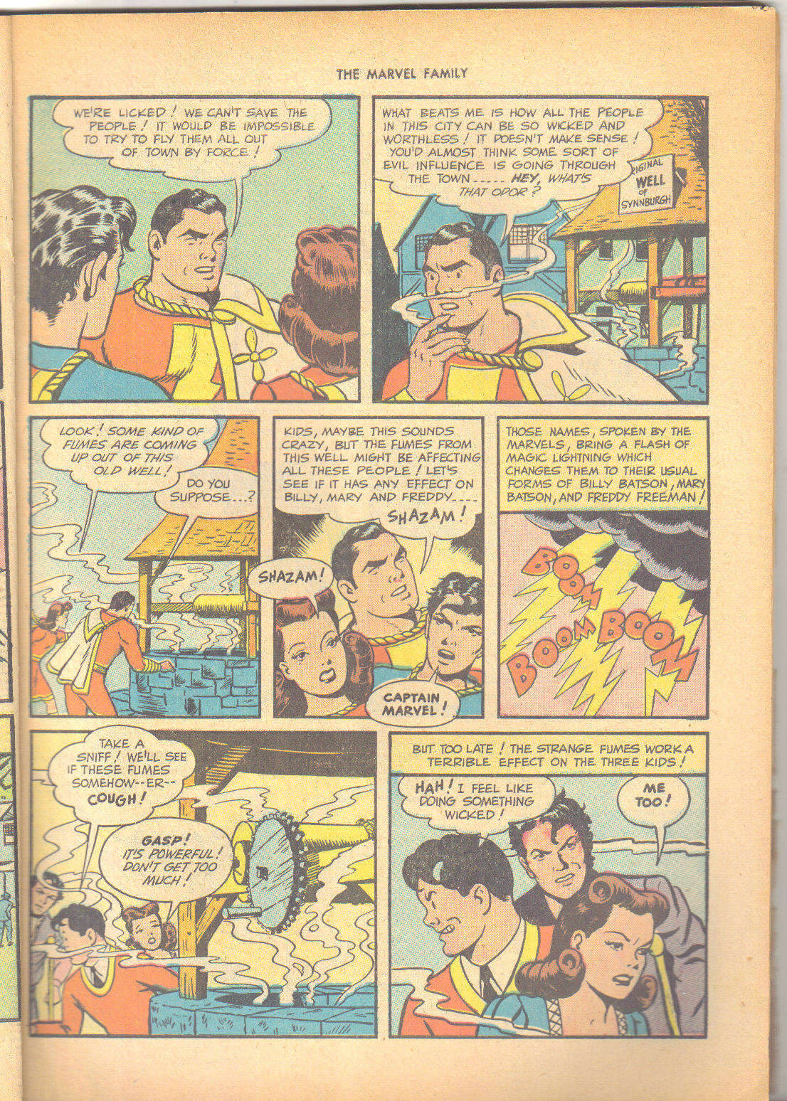 Read online The Marvel Family comic -  Issue #11 - 9