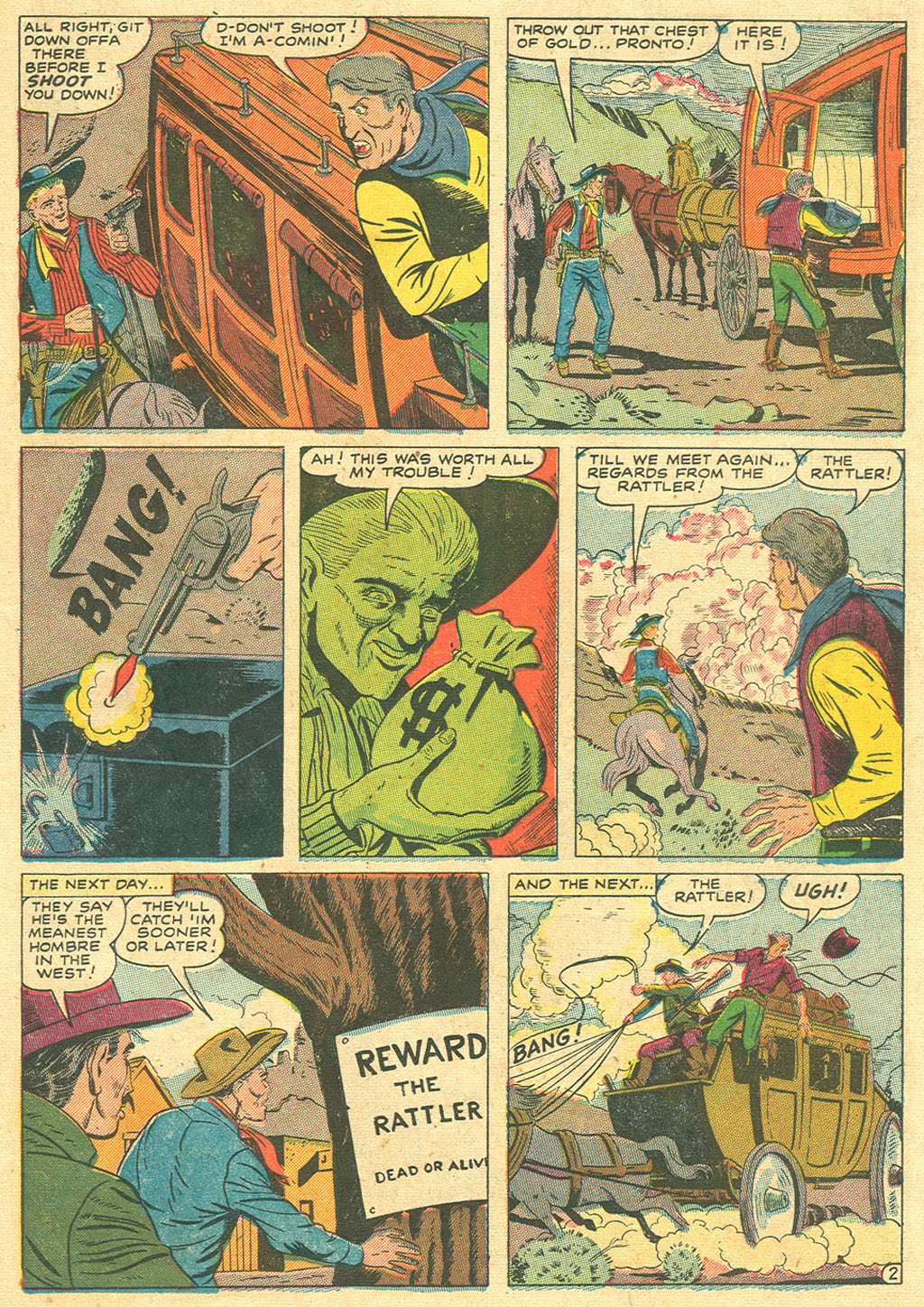 Read online Kid Colt Outlaw comic -  Issue #22 - 23