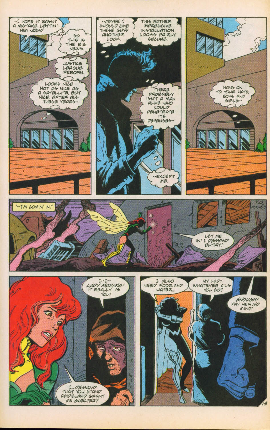 Read online Justice League America comic -  Issue #64 - 14