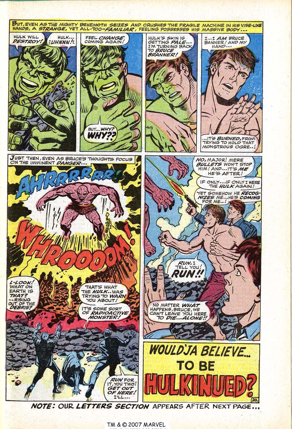 Read online The Incredible Hulk (1968) comic -  Issue #105 - 29