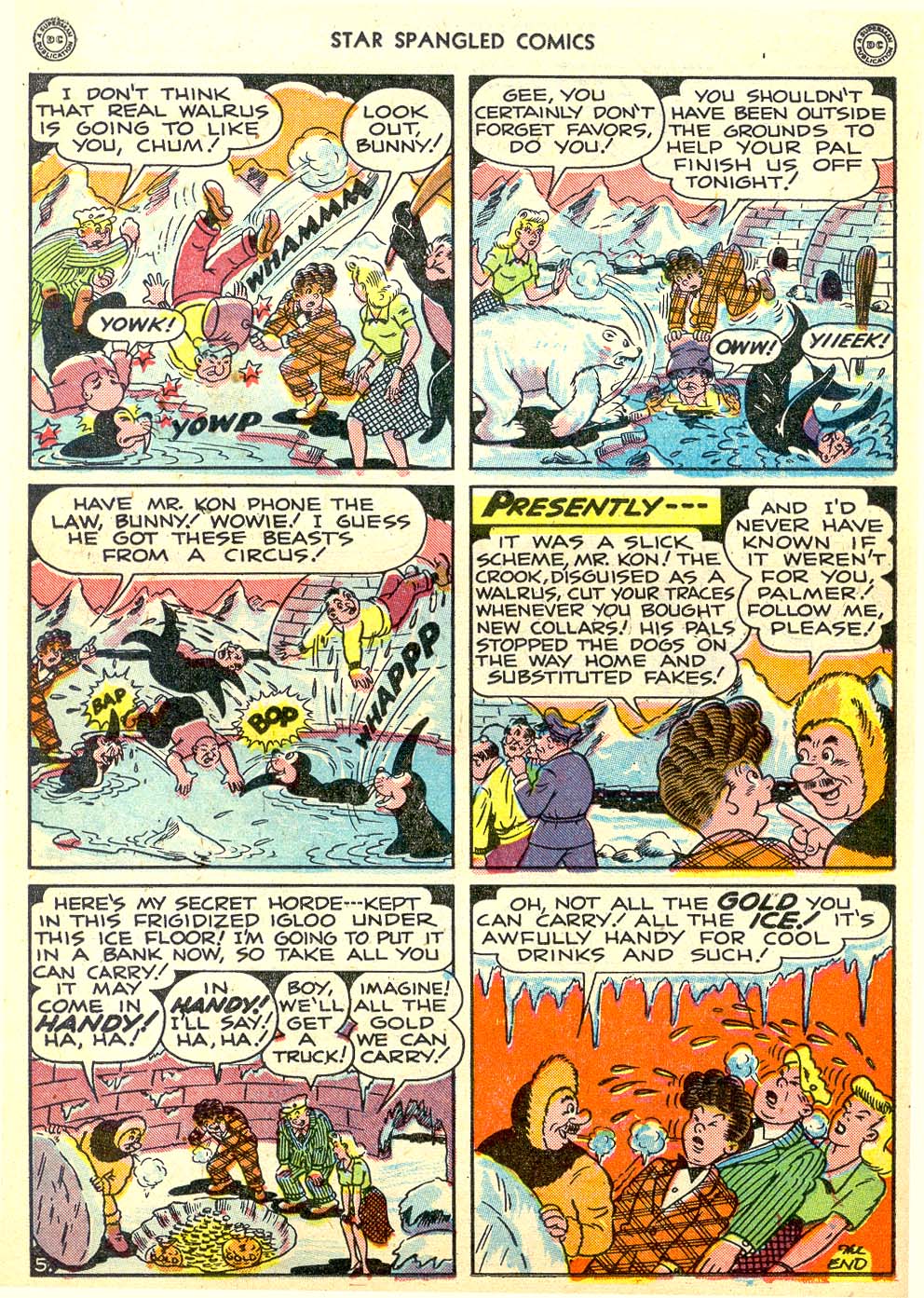 Read online Star Spangled Comics comic -  Issue #71 - 18
