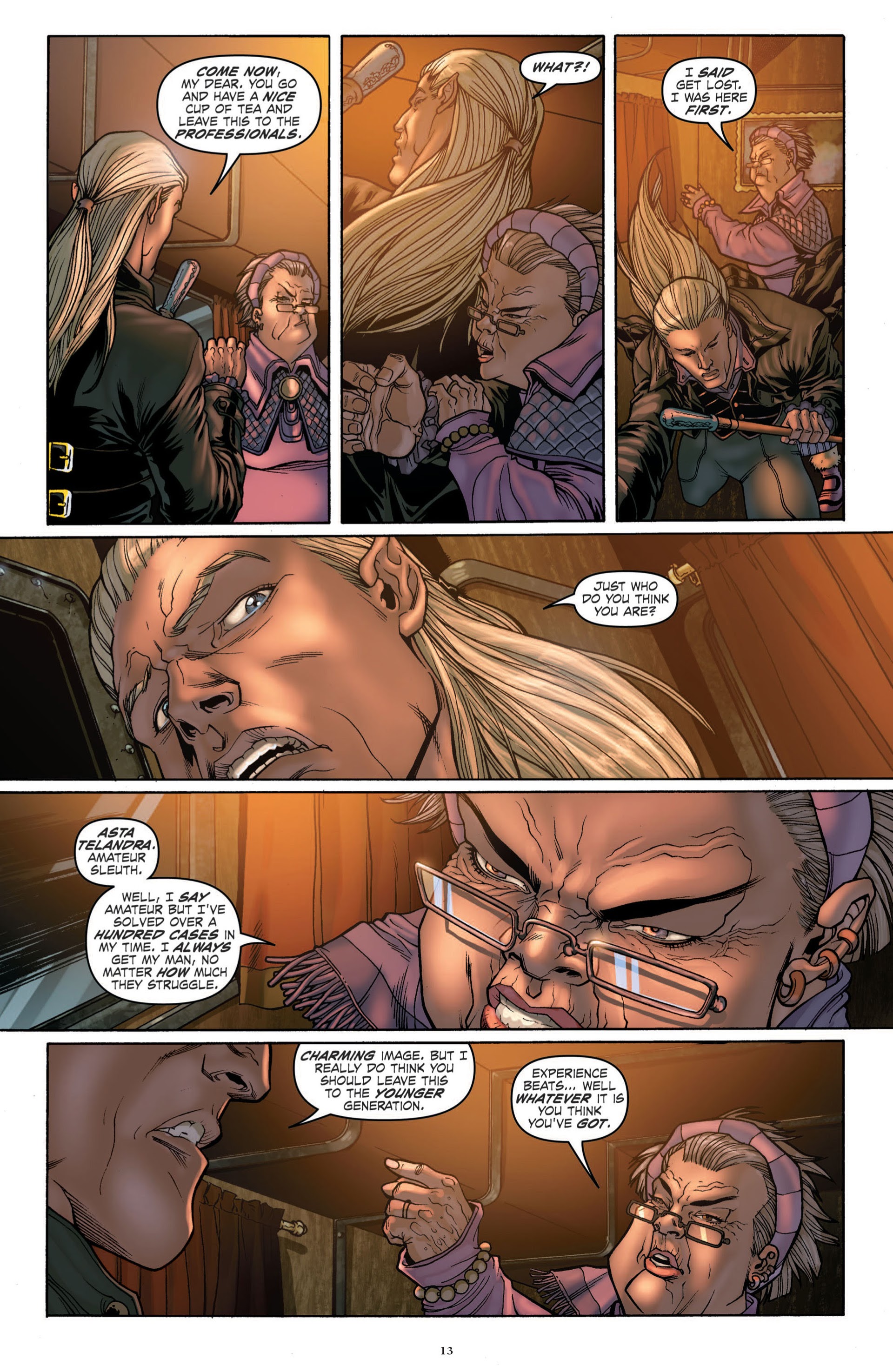 Read online Dungeons & Dragons Annual 2012: Eberron comic -  Issue # Full - 15