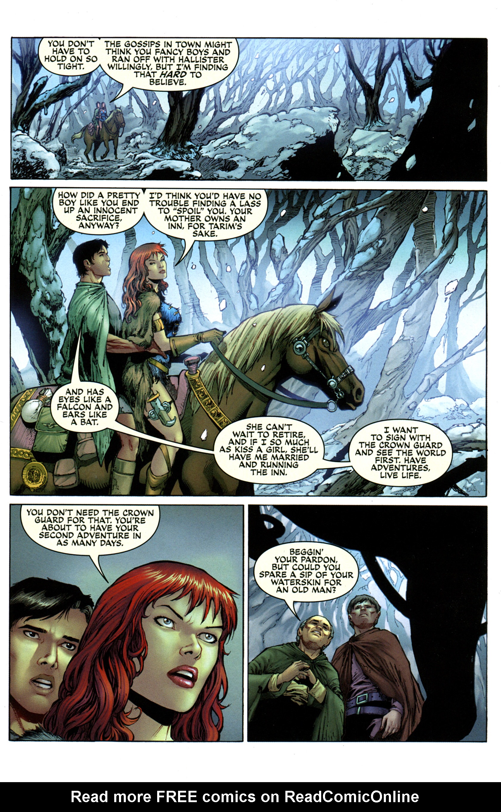 Read online Red Sonja: Blue comic -  Issue # Full - 23