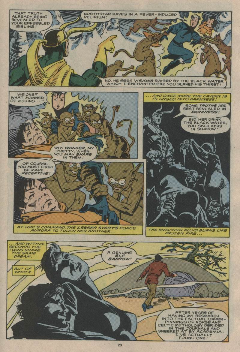 Read online Alpha Flight (1983) comic -  Issue #50 - 24