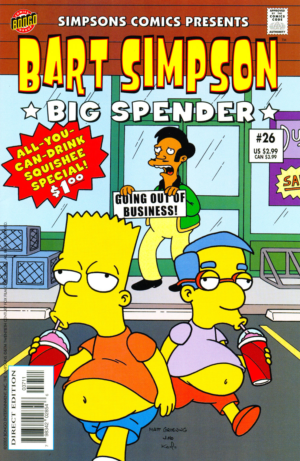 Read online Simpsons Comics Presents Bart Simpson comic -  Issue #26 - 1