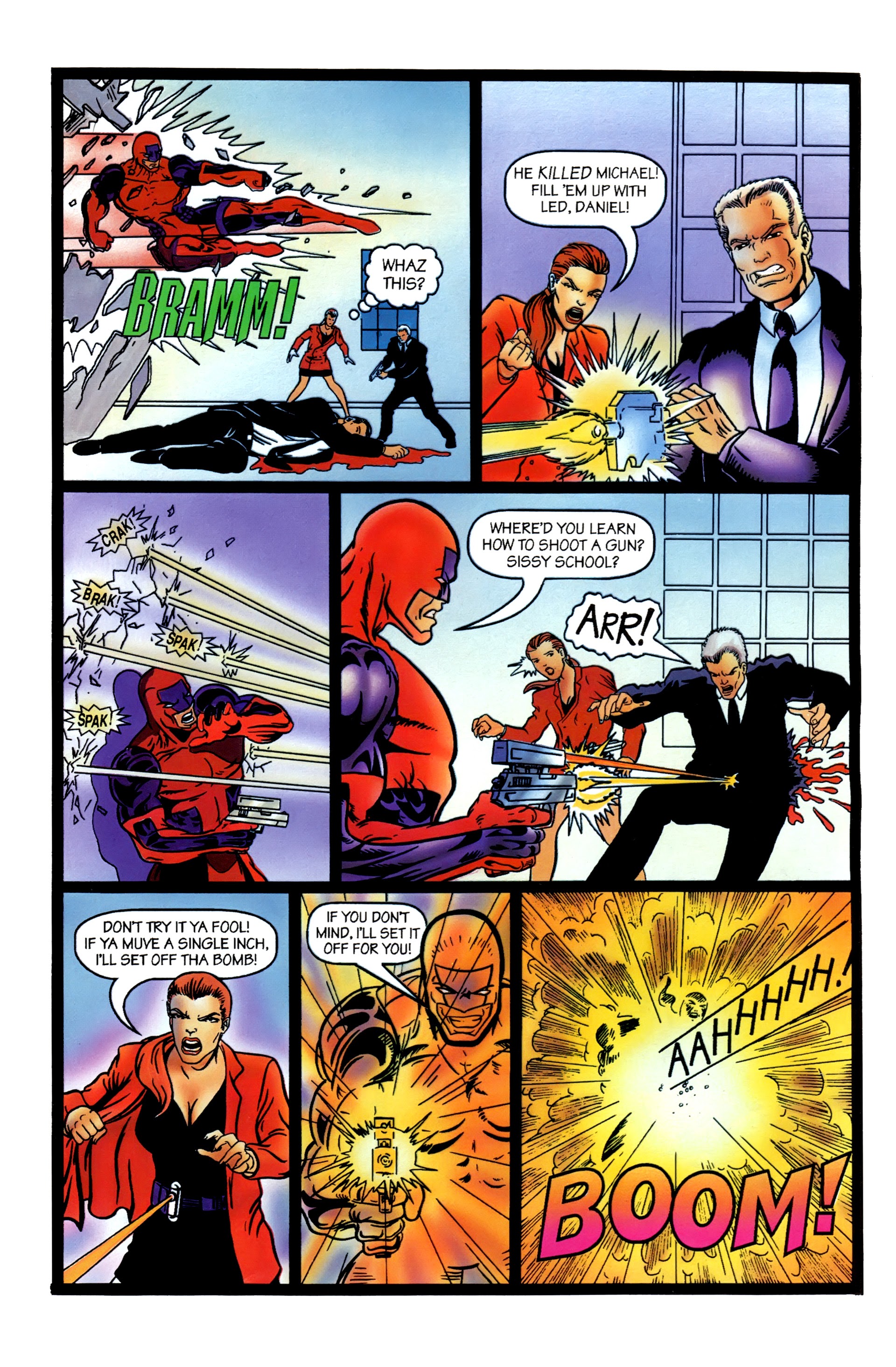 Read online Bloodfire comic -  Issue #7 - 17