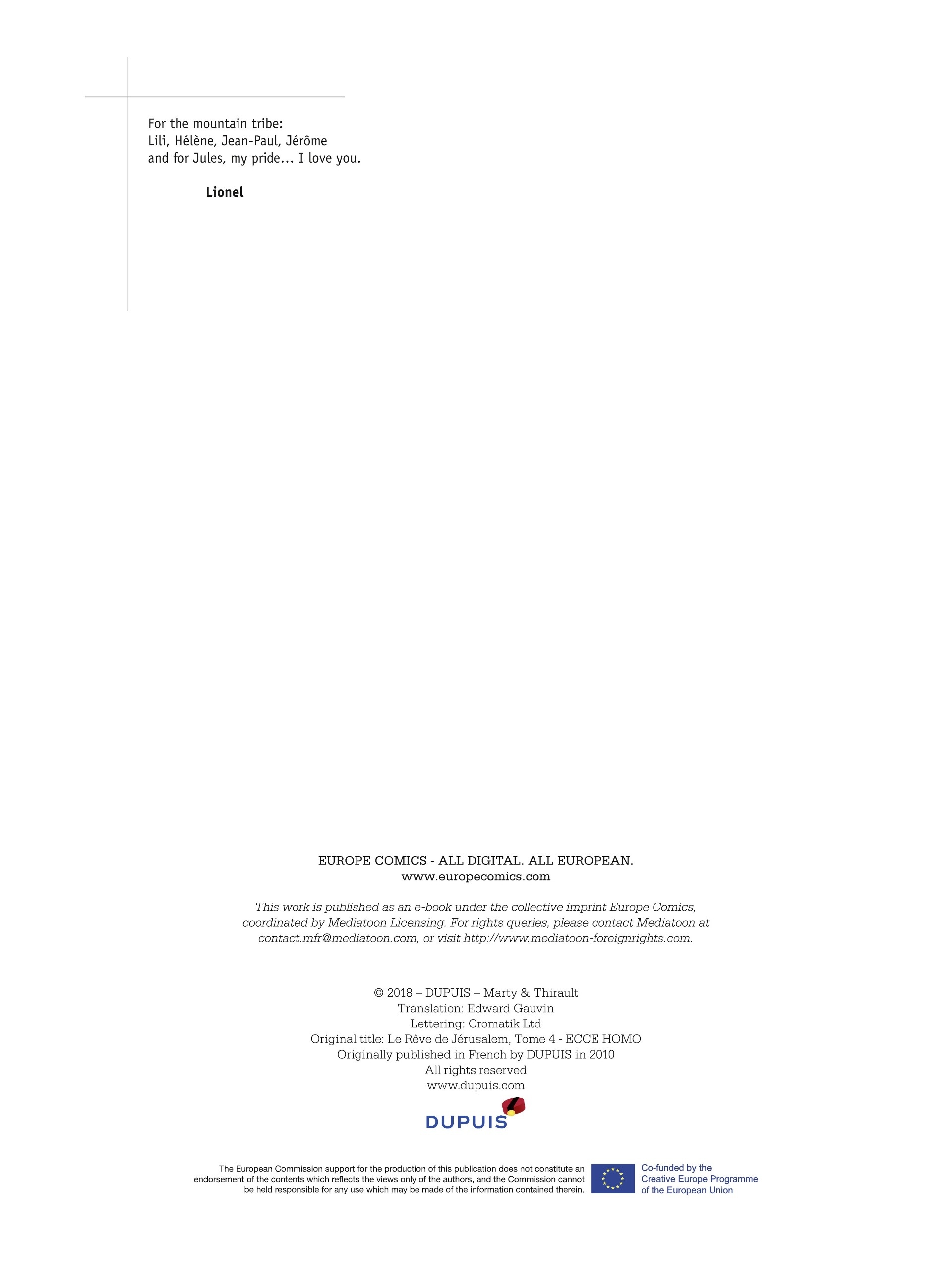Read online The Dream of Jerusalem comic -  Issue #4 - 50