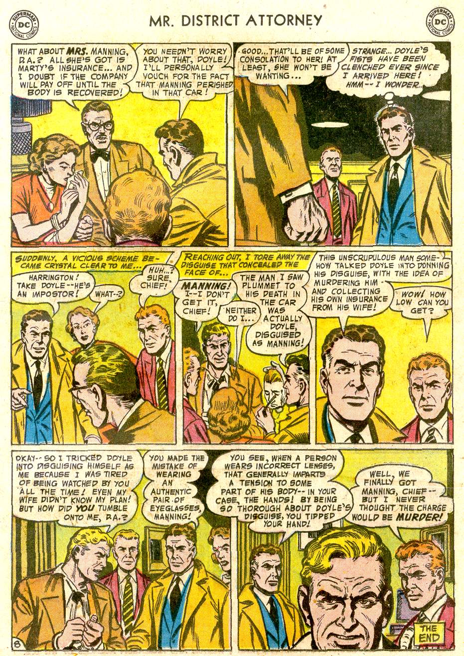 Read online Mr. District Attorney comic -  Issue #58 - 21