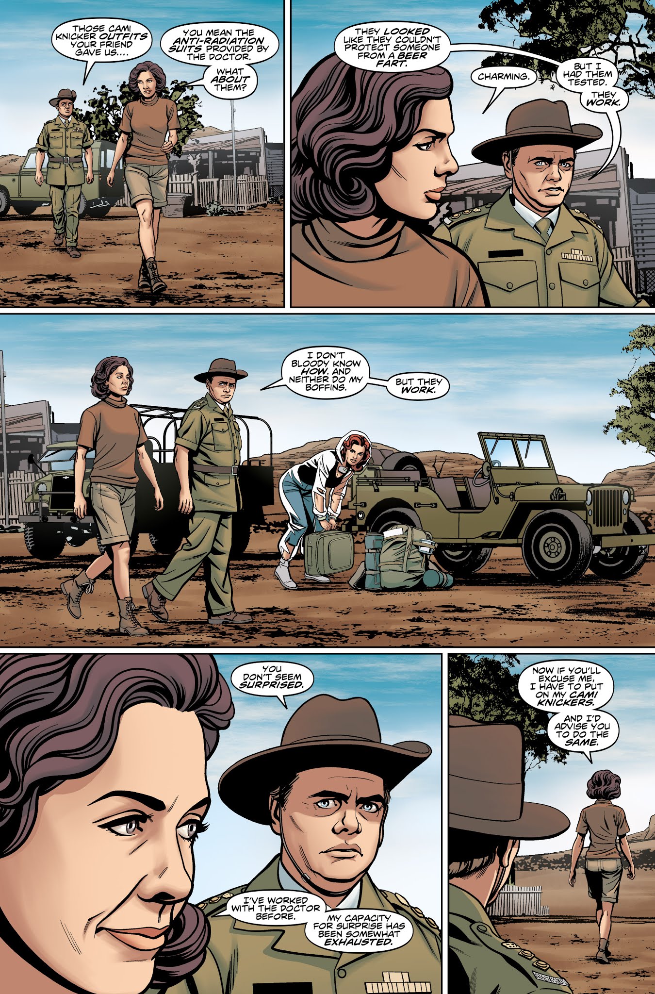 Read online Doctor Who: The Seventh Doctor: Operation Volcano comic -  Issue #1 - 36