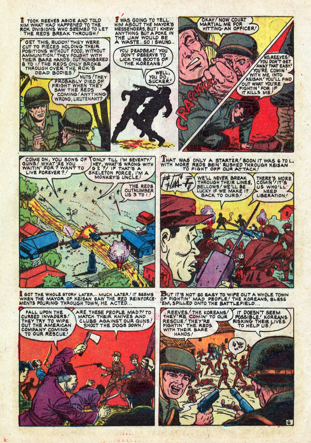 Read online War Comics comic -  Issue #5 - 8