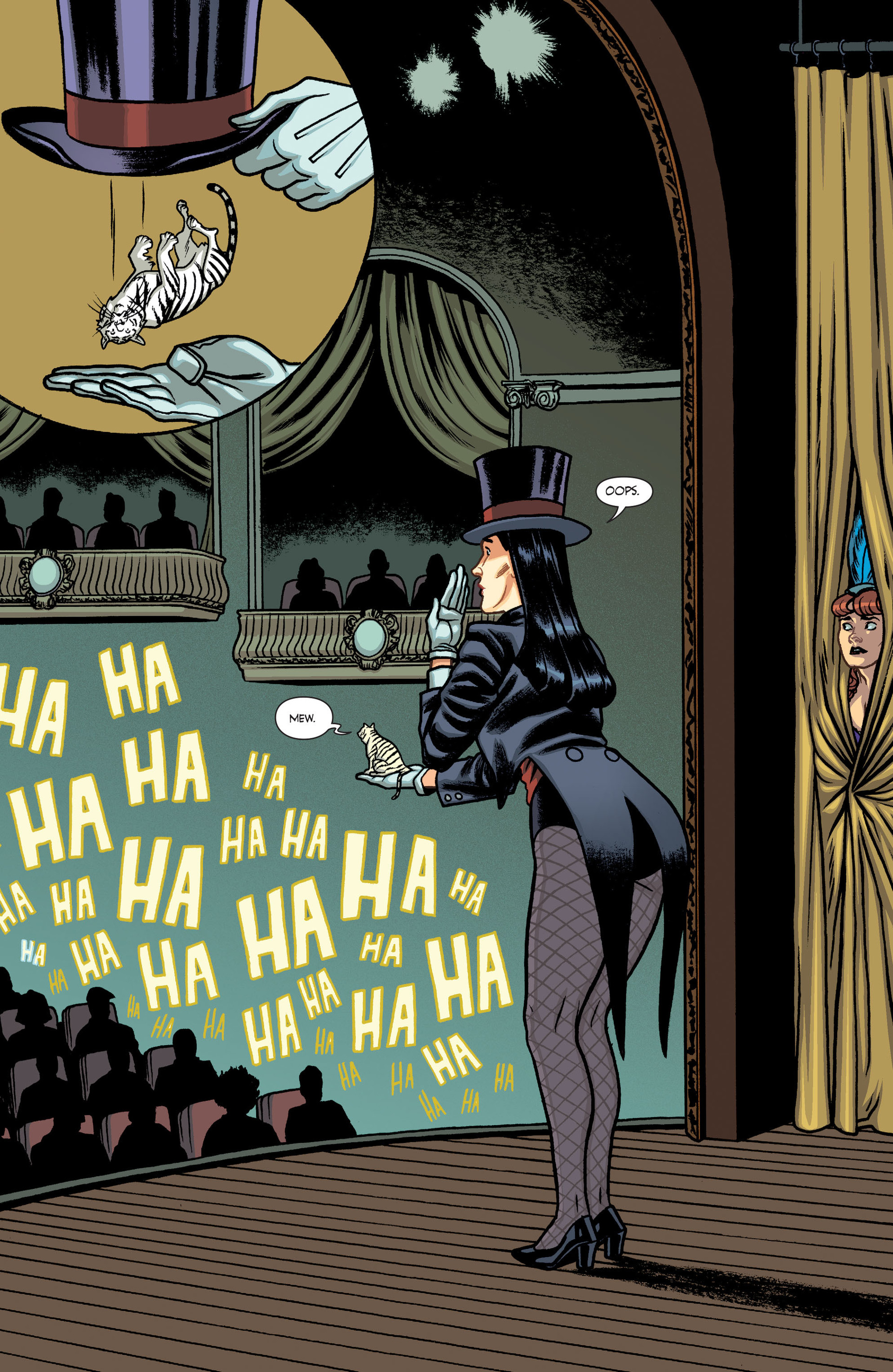 Read online Black Canary and Zatanna: Bloodspell comic -  Issue # Full - 73