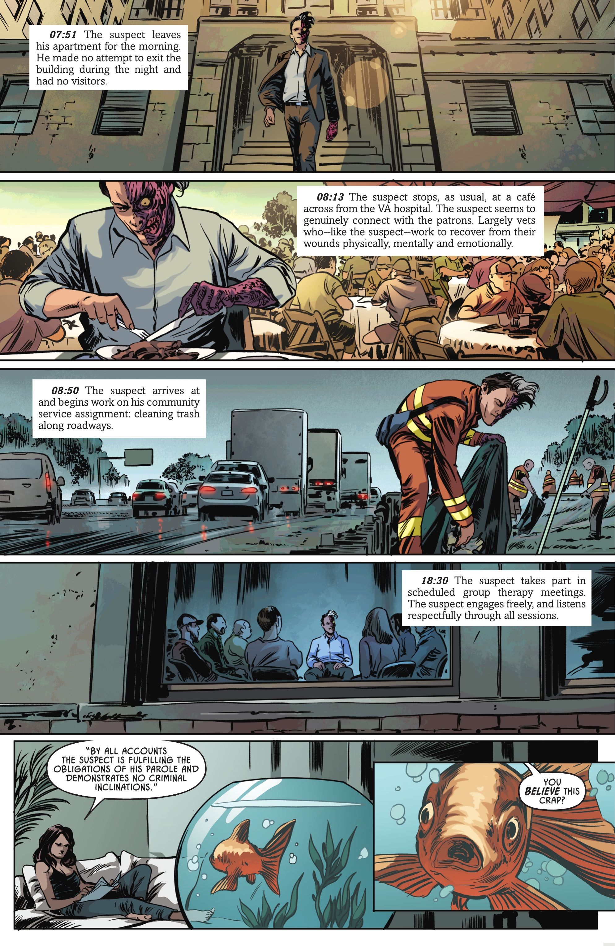 Read online GCPD: The Blue Wall comic -  Issue #3 - 8