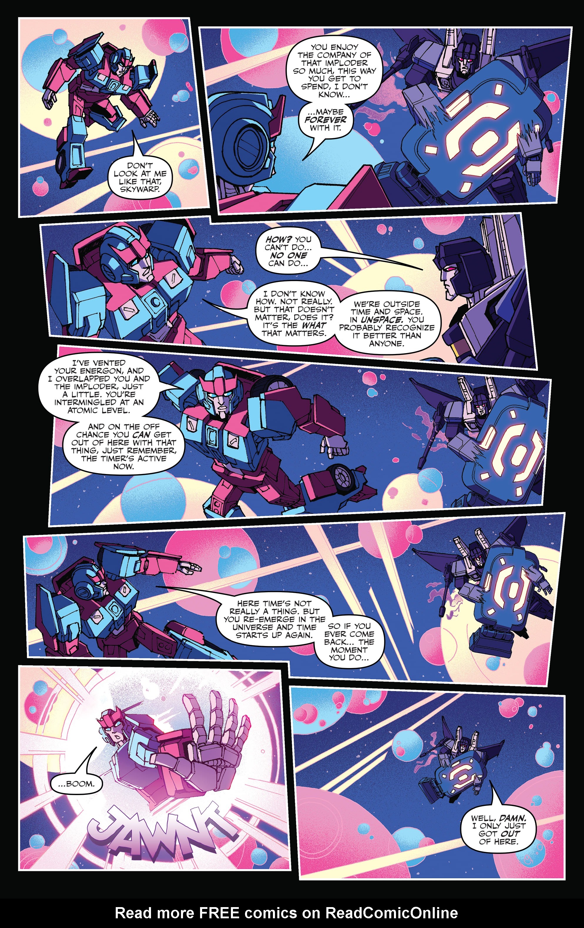 Read online Transformers: Fate of Cybertron comic -  Issue # Full - 18