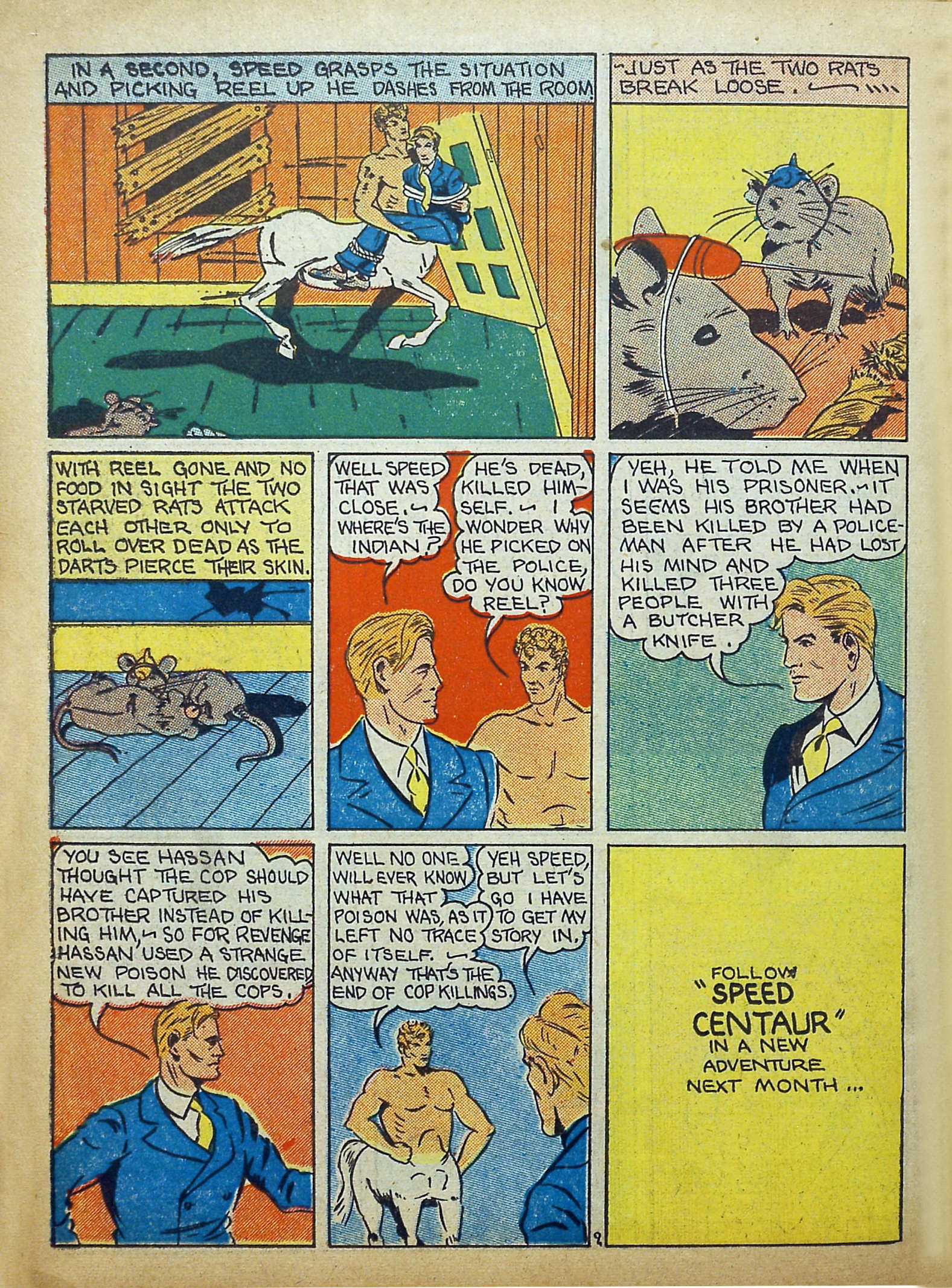 Read online Amazing Mystery Funnies comic -  Issue #21 - 47