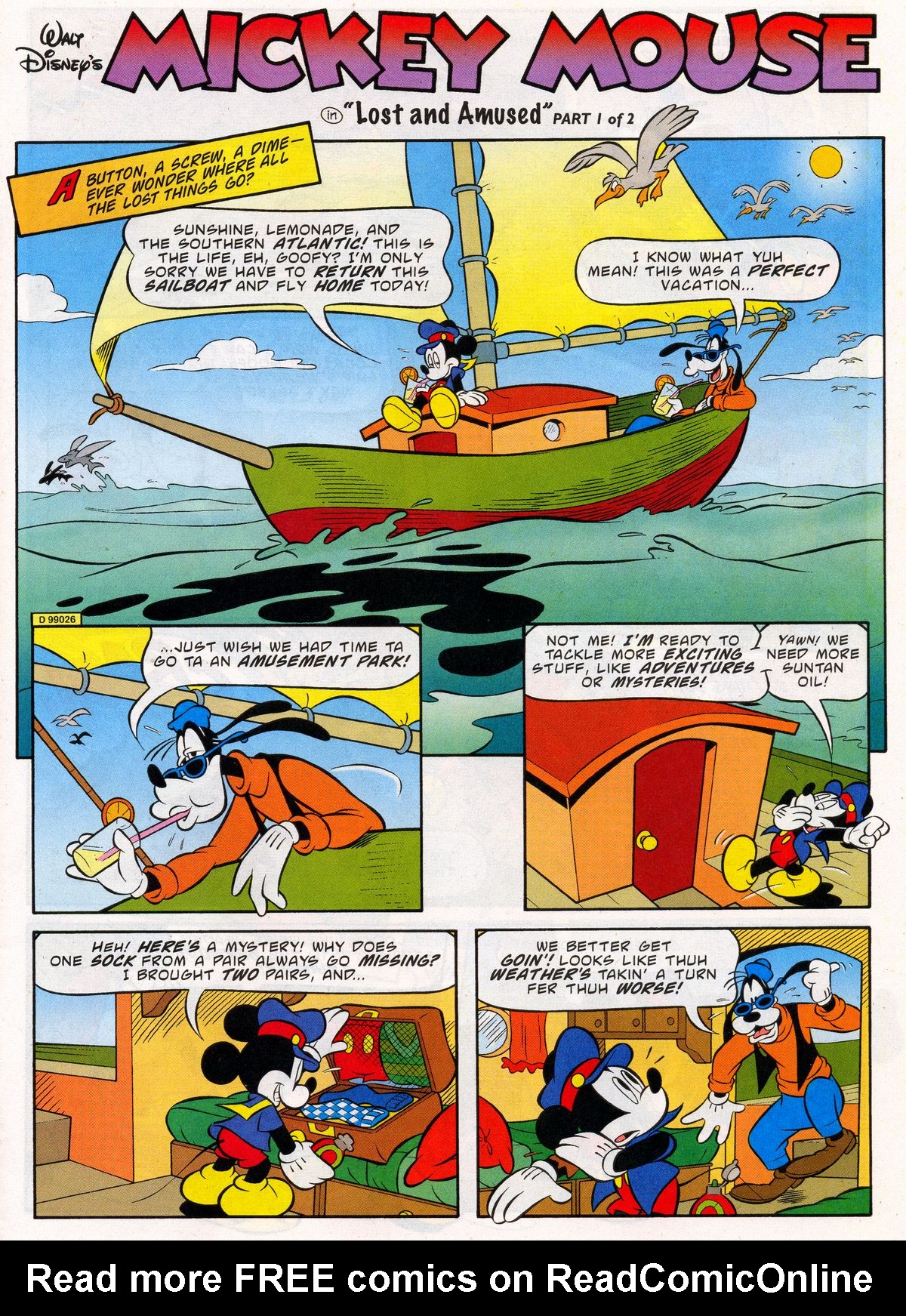 Read online Walt Disney's Mickey Mouse comic -  Issue #262 - 3