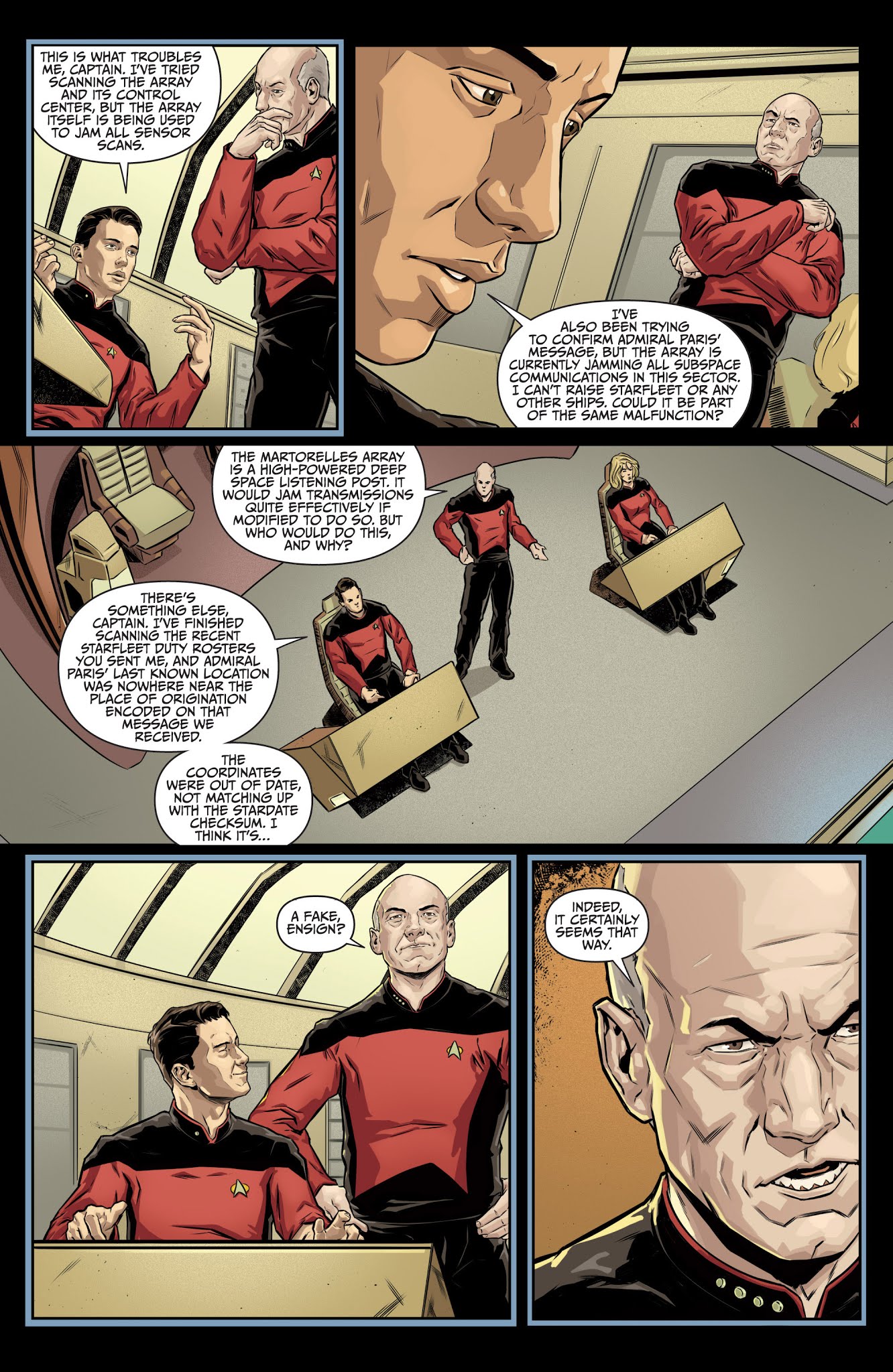 Read online Star Trek: The Next Generation: Through the Mirror comic -  Issue #4 - 4