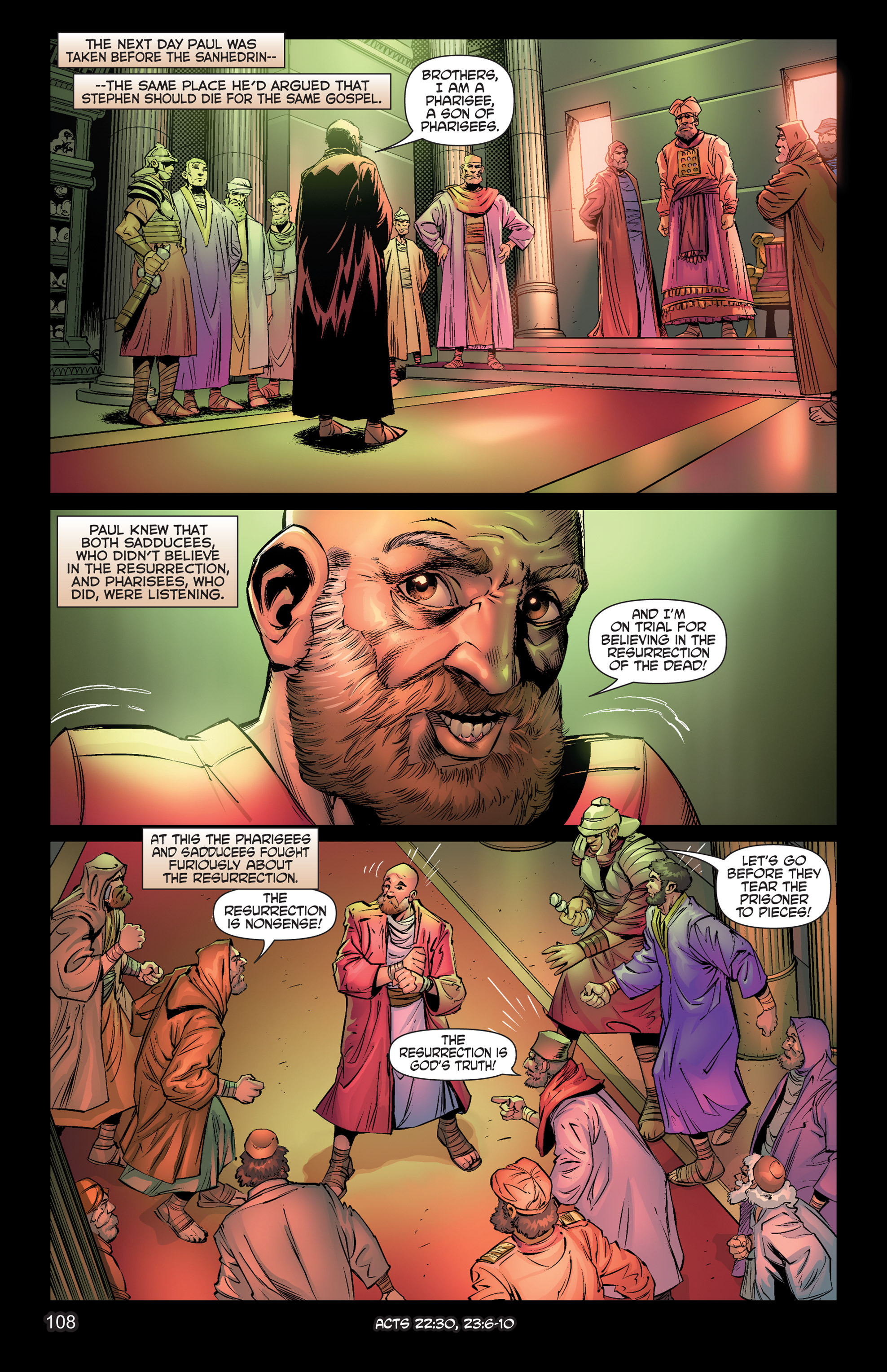 Read online The Kingstone Bible comic -  Issue #10 - 113