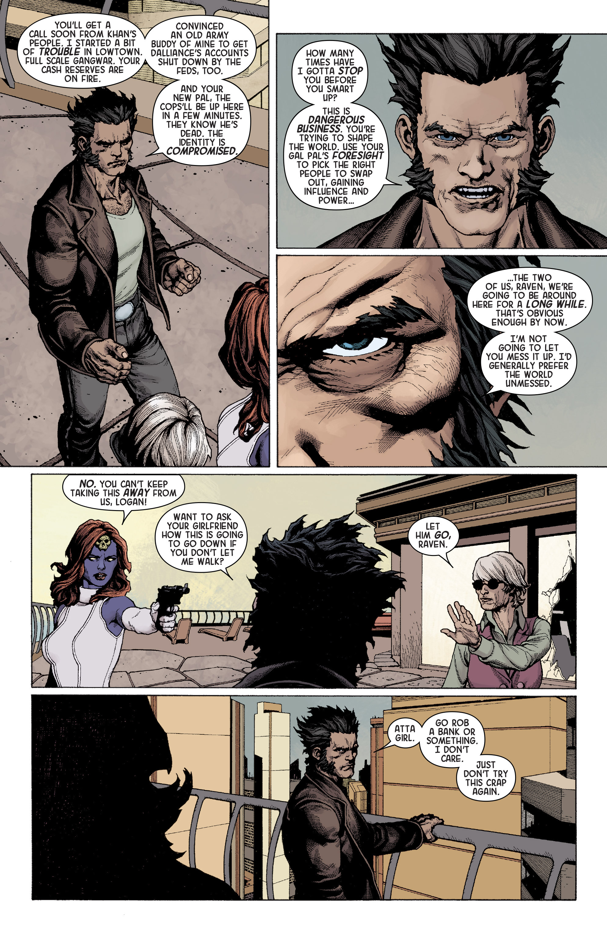 Read online Death of Wolverine: The Logan Legacy comic -  Issue #6 - 9