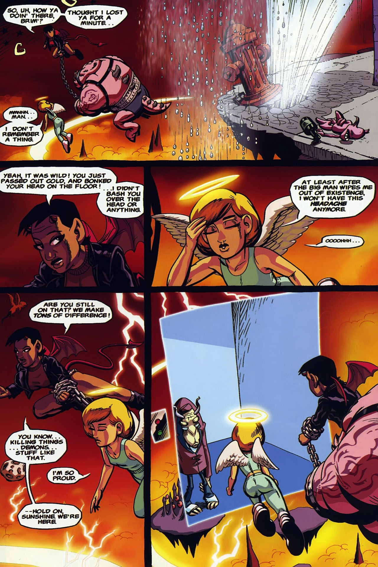 Read online Fire and Brimstone comic -  Issue #1 - 11