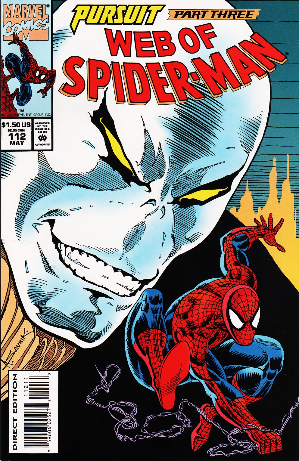 Read online Web of Spider-Man (1985) comic -  Issue #112 - 1