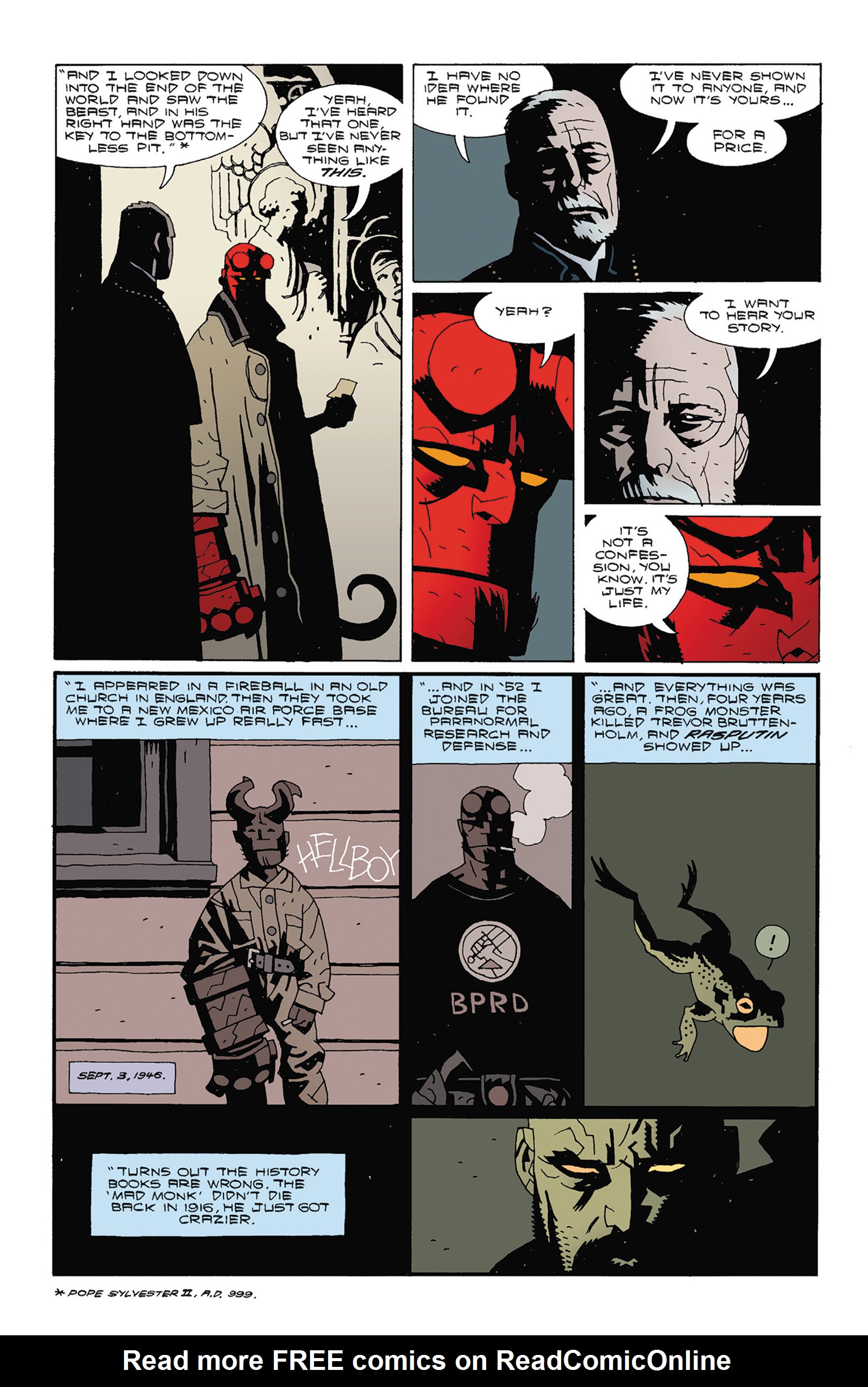 Read online Hellboy: The Right Hand of Doom comic -  Issue # TPB - 68