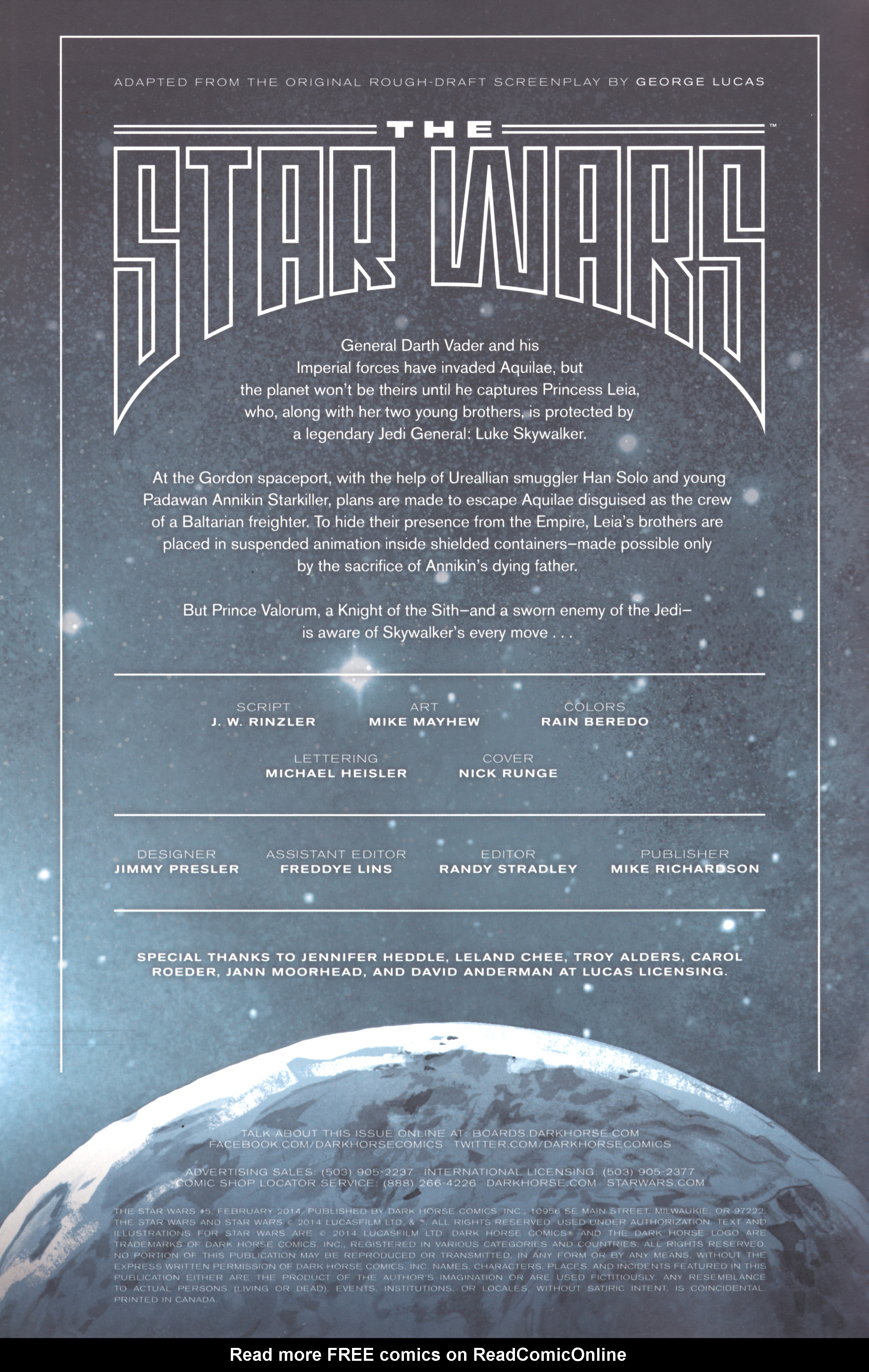 Read online The Star Wars comic -  Issue #5 - 2