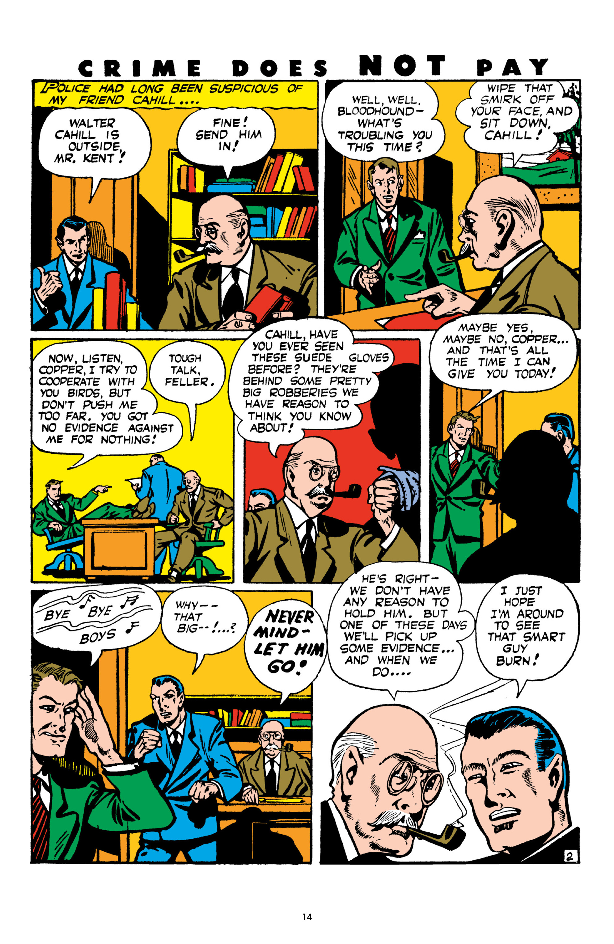 Read online Crime Does Not Pay Archives comic -  Issue # TPB 4 (Part 1) - 14