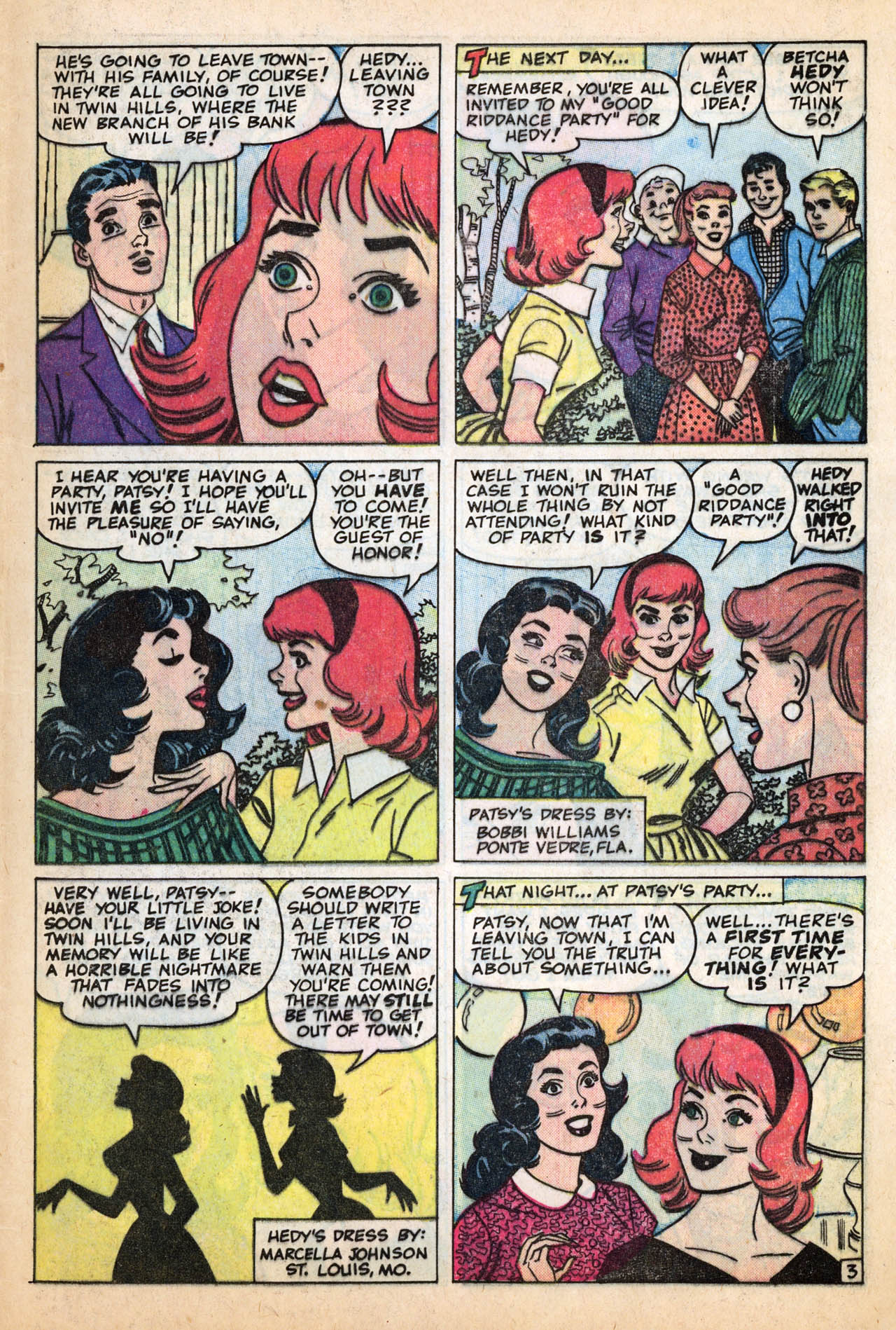 Read online Patsy and Hedy comic -  Issue #61 - 5