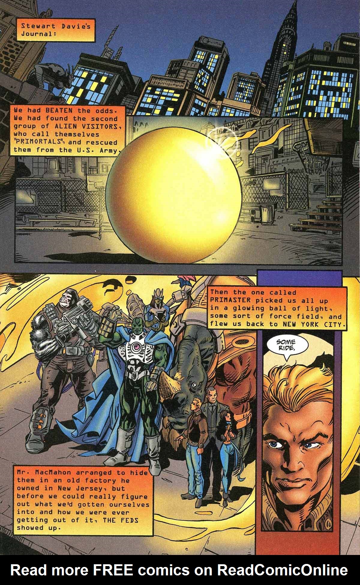 Read online Leonard Nimoy's Primortals (1995) comic -  Issue #12 - 3