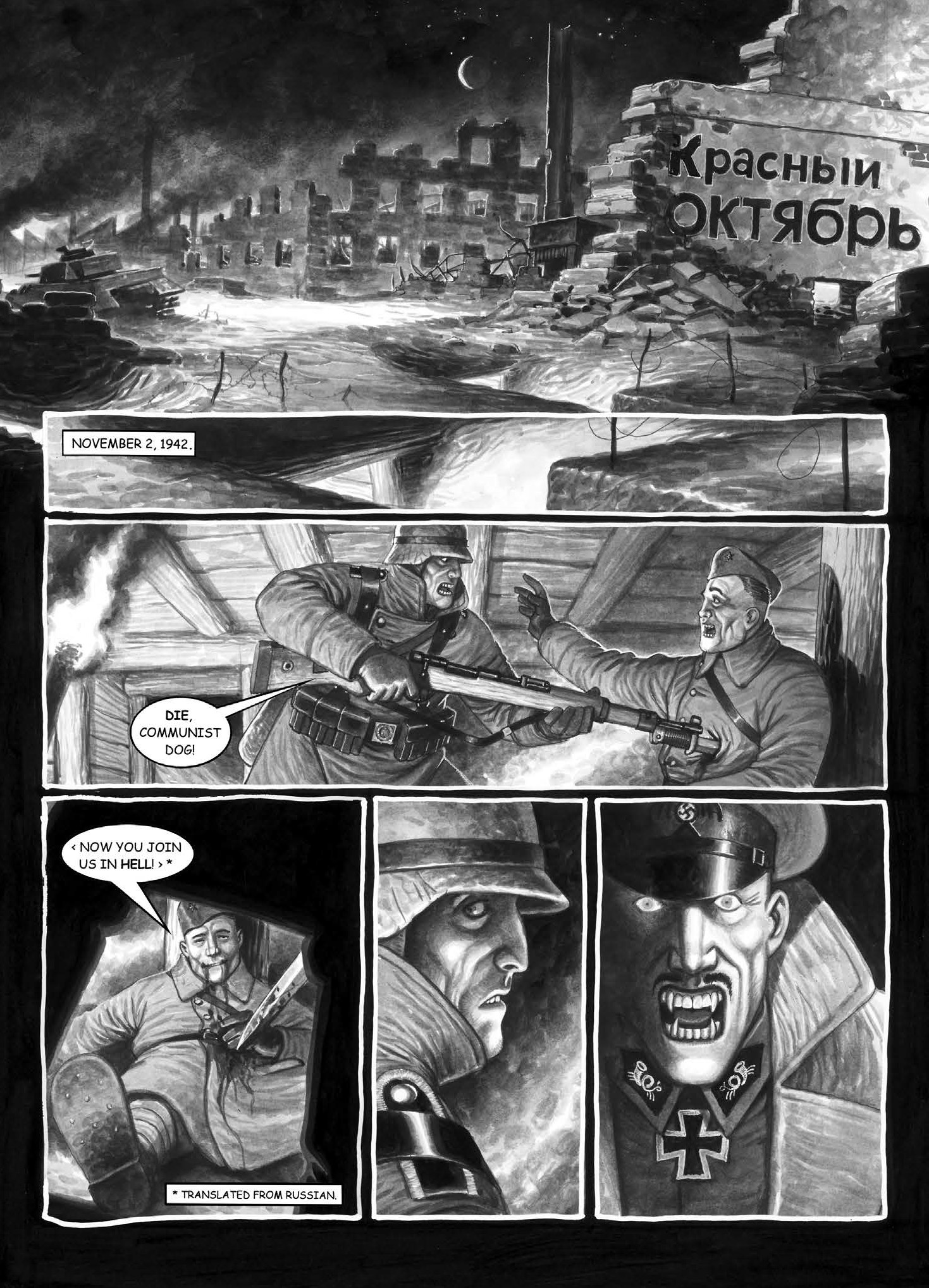 Read online Fiends of the Eastern Front comic -  Issue # TPB - 52