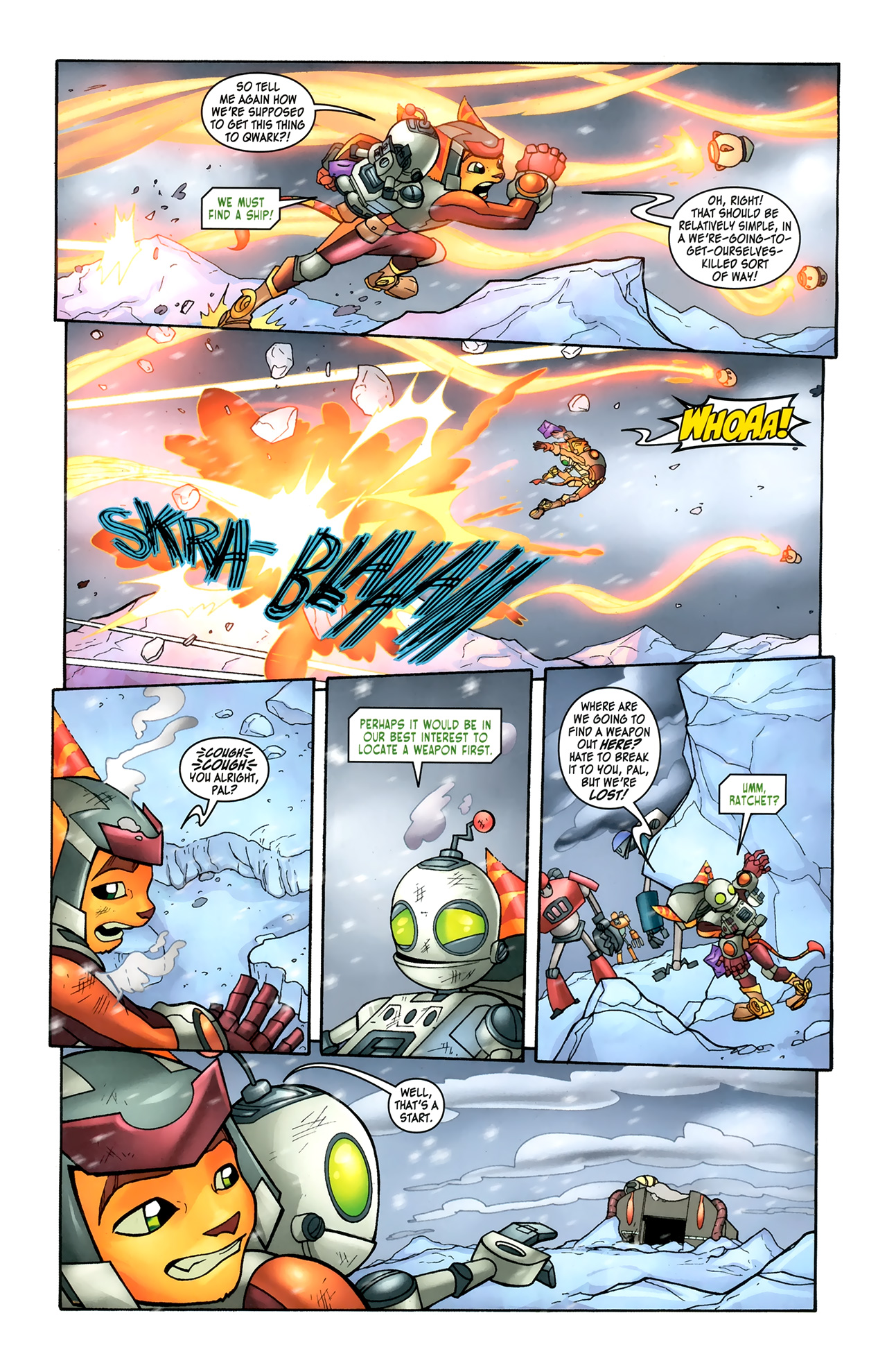 Read online Ratchet & Clank comic -  Issue #5 - 7