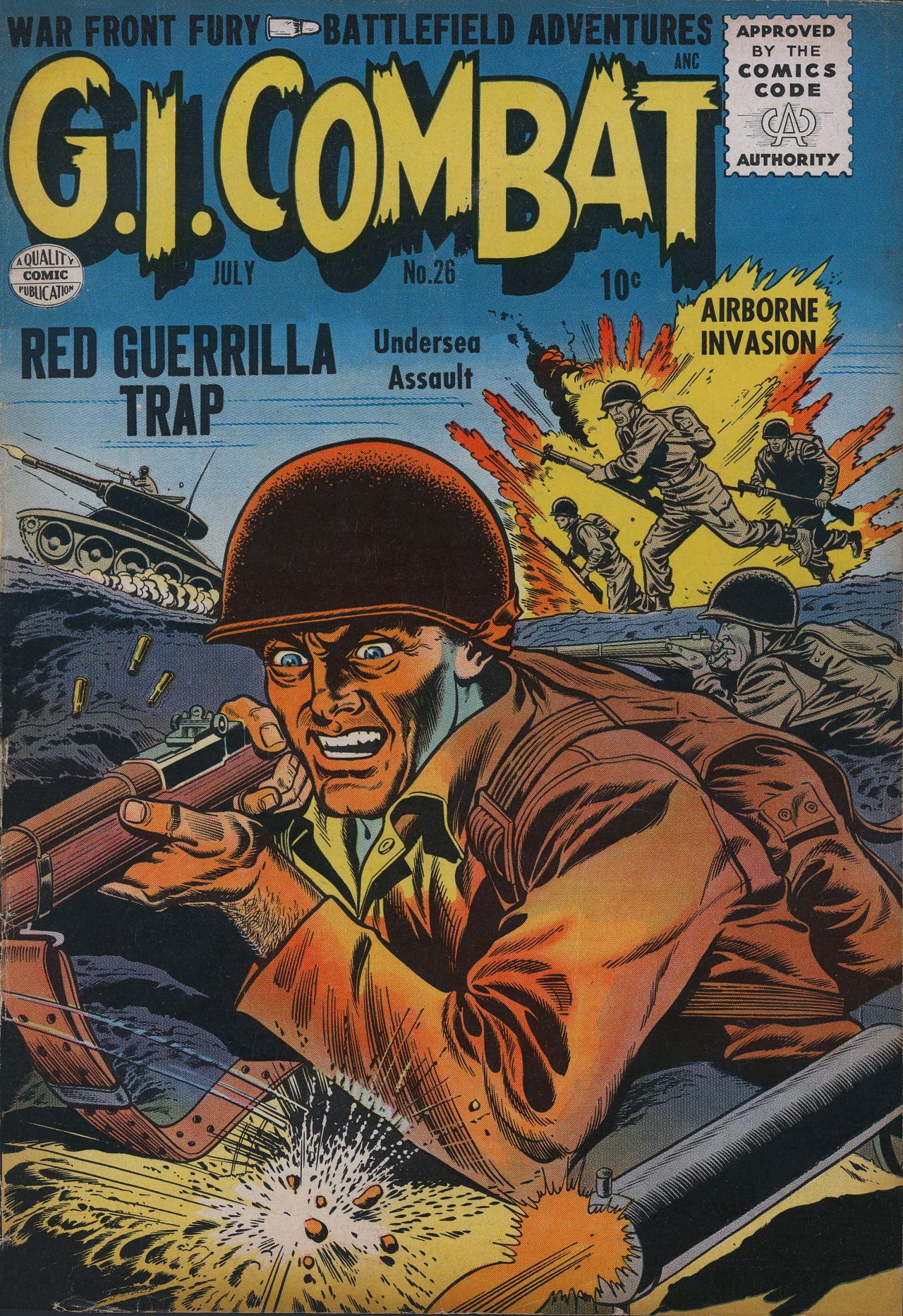 Read online G.I. Combat (1952) comic -  Issue #26 - 1