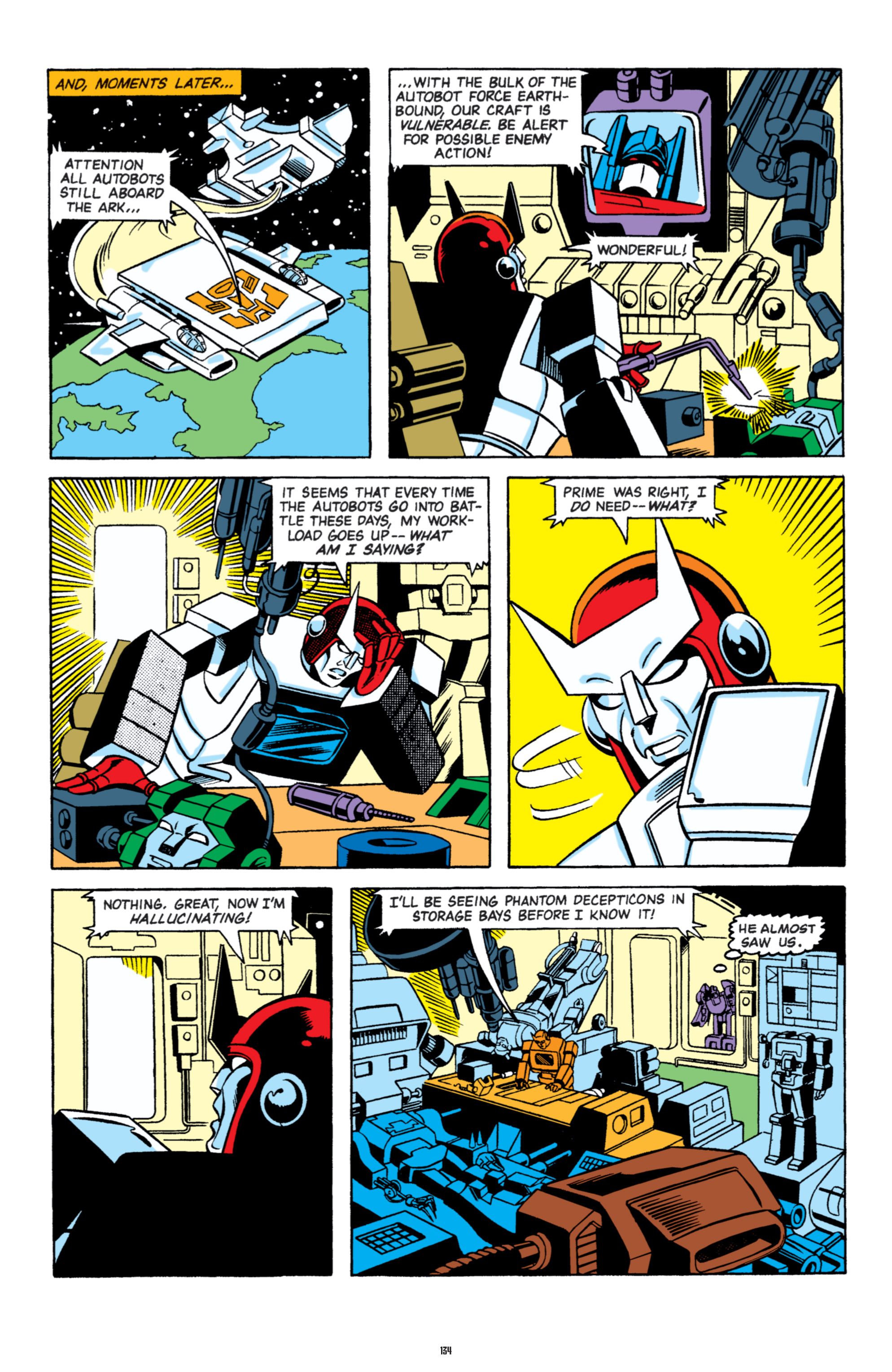 Read online The Transformers Classics comic -  Issue # TPB 5 - 135