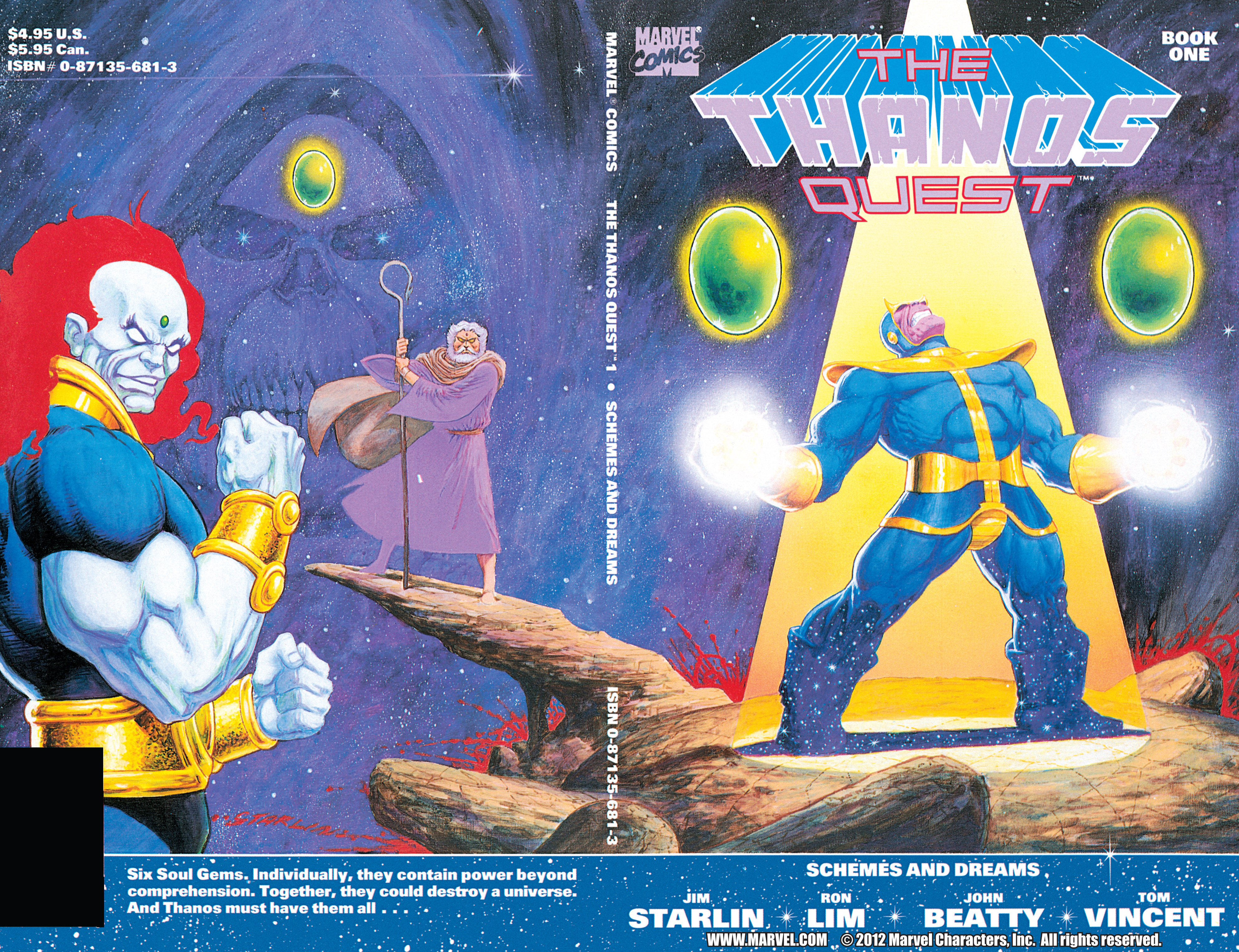 Read online The Thanos Quest comic -  Issue #1 - 1