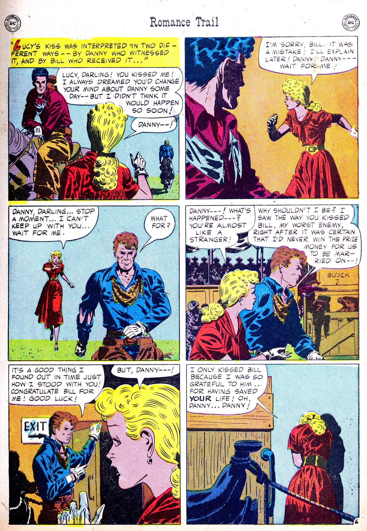 Read online Romance Trail comic -  Issue #6 - 9