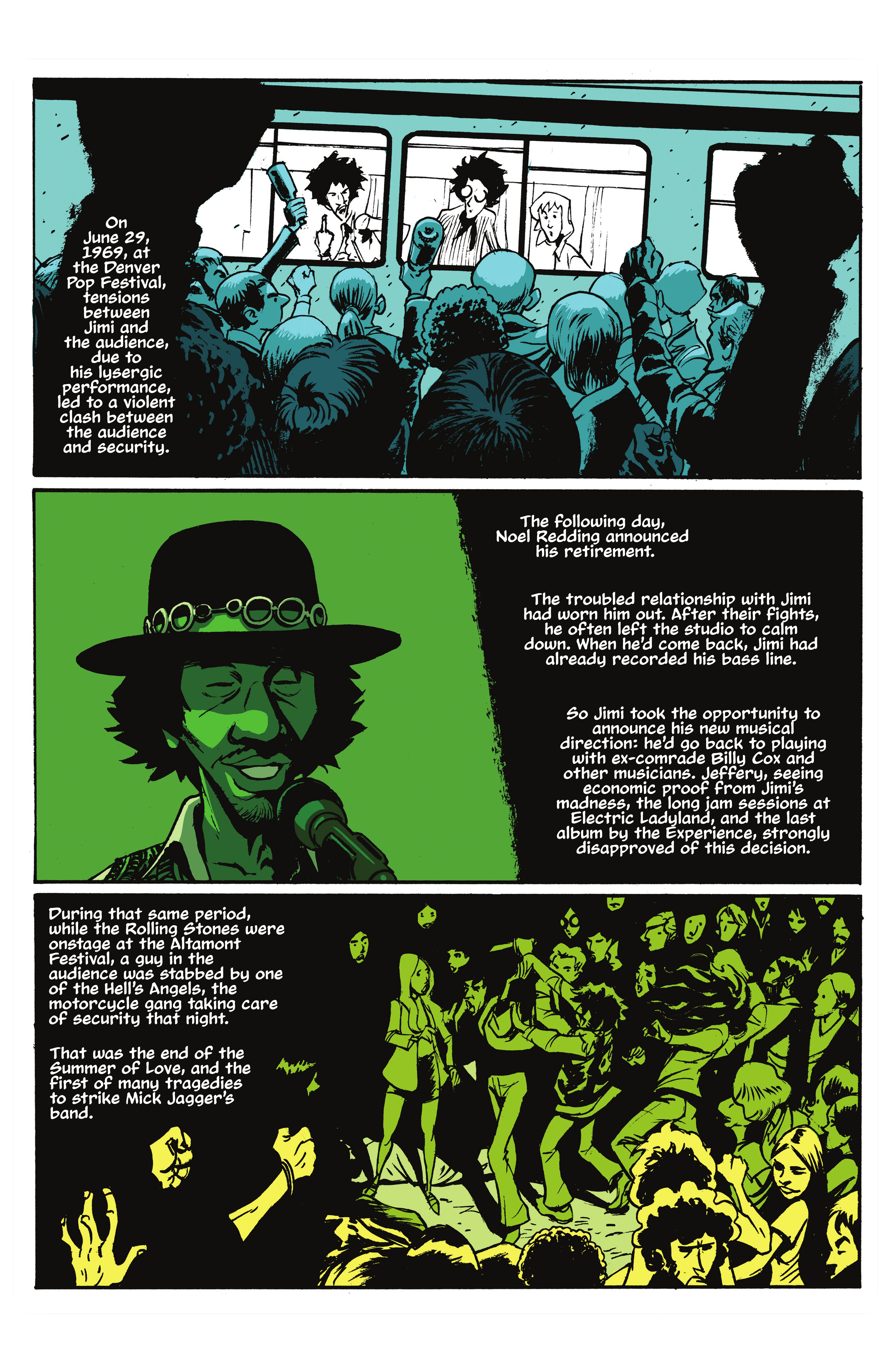 Read online Hendrix: Electric Requiem comic -  Issue # TPB - 123