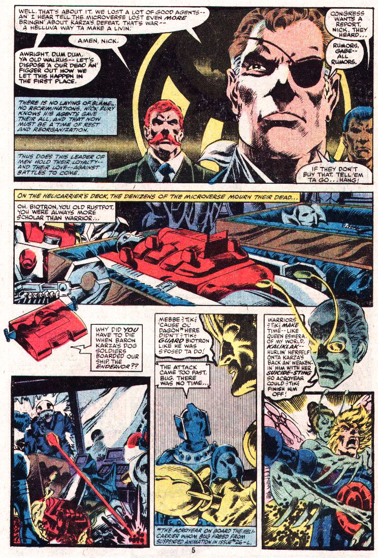 Read online Micronauts (1979) comic -  Issue #29 - 4