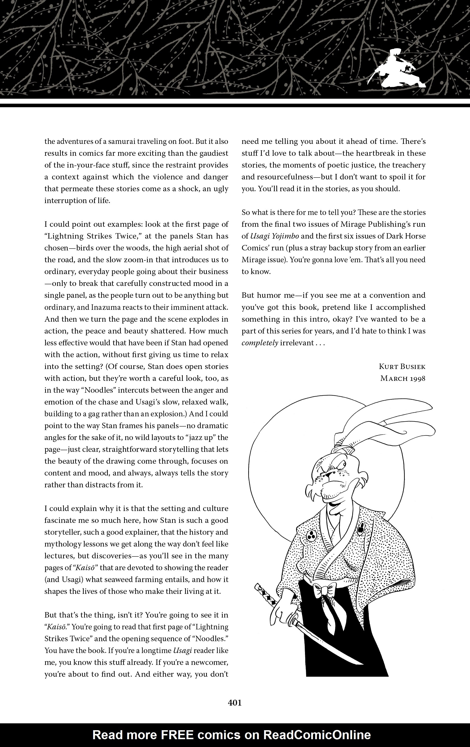 Read online The Usagi Yojimbo Saga (2021) comic -  Issue # TPB 1 (Part 4) - 88